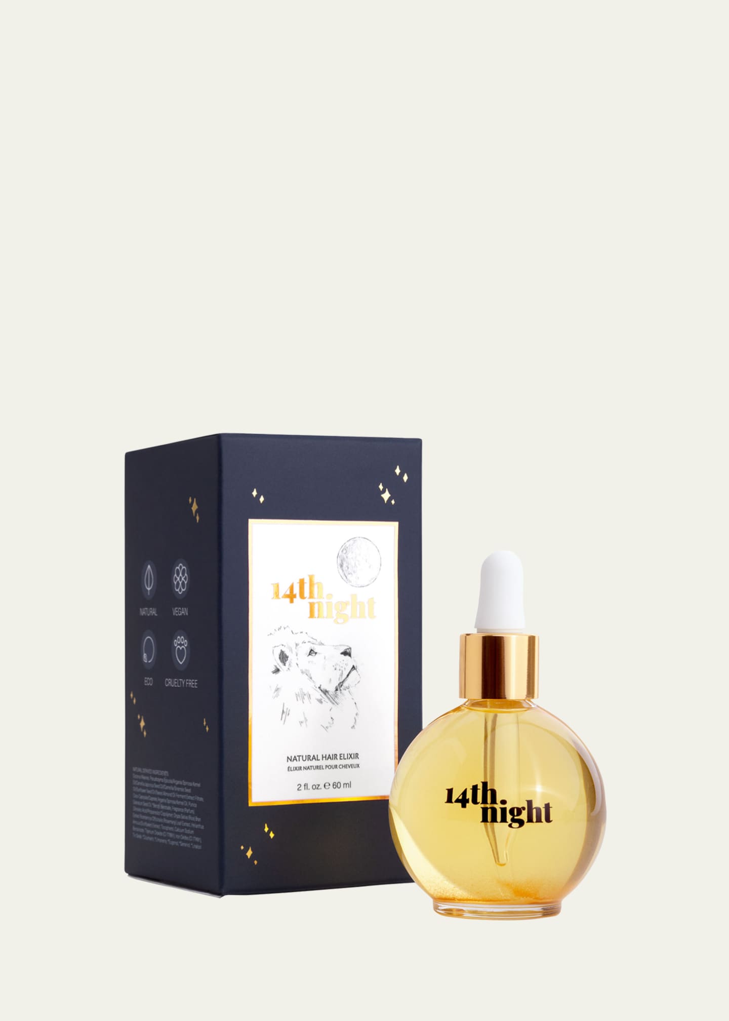 14th Night The Hair Elixir, 2 oz. Image 2 of 3