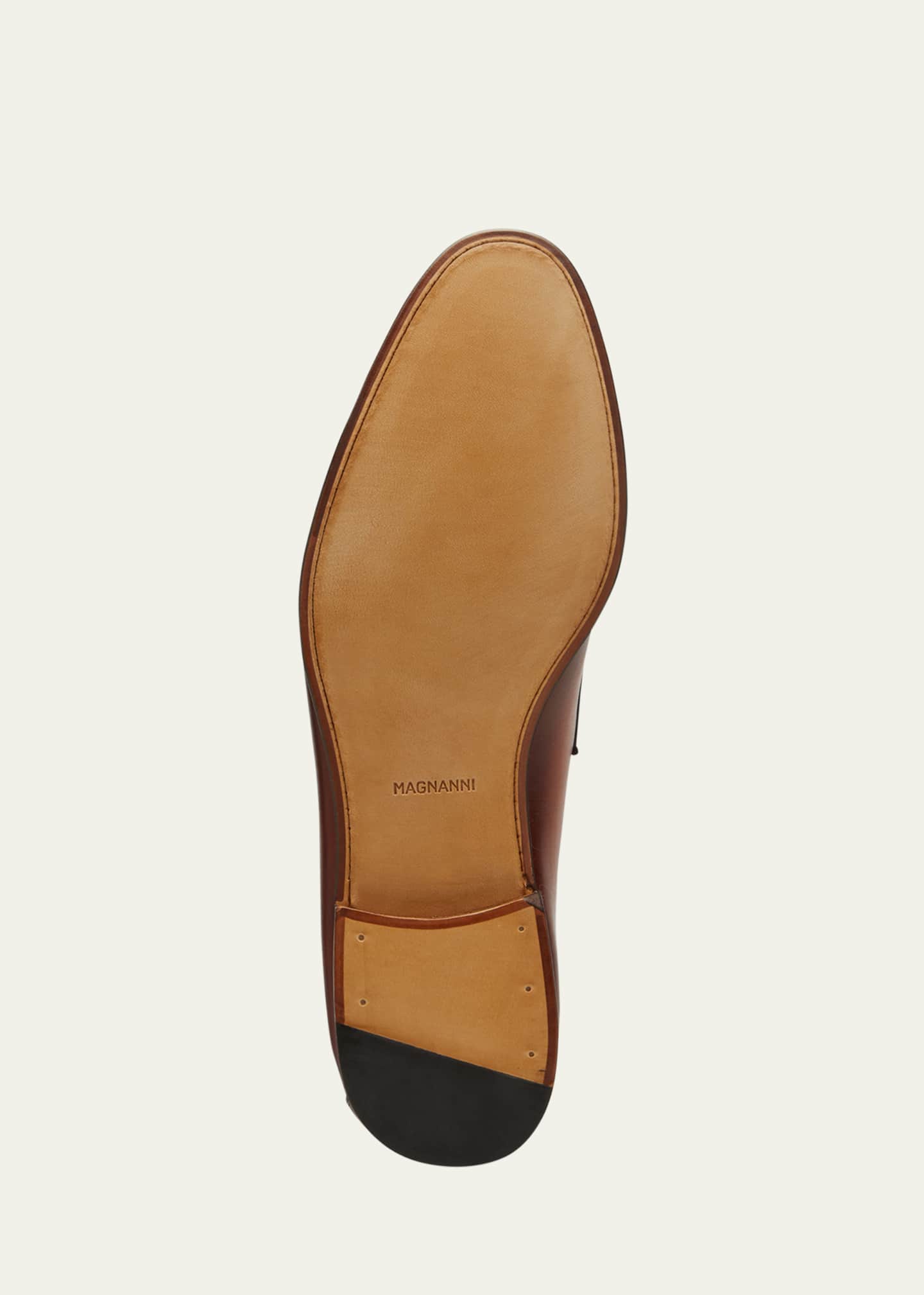 Magnanni Men's Sasso Leather Penny Loafers Image 6 of 6
