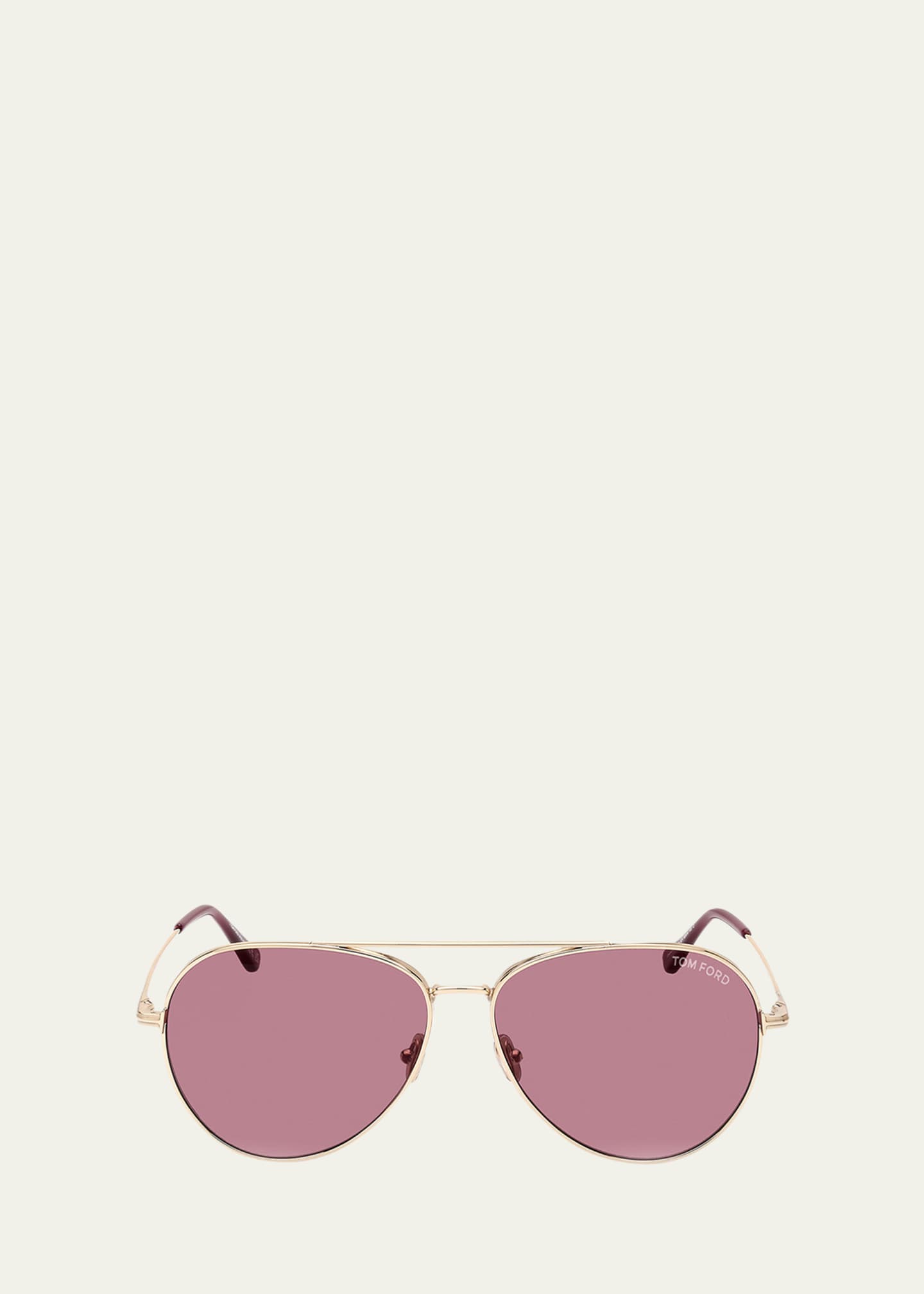 Tom ford pink discount aviator sunglasses