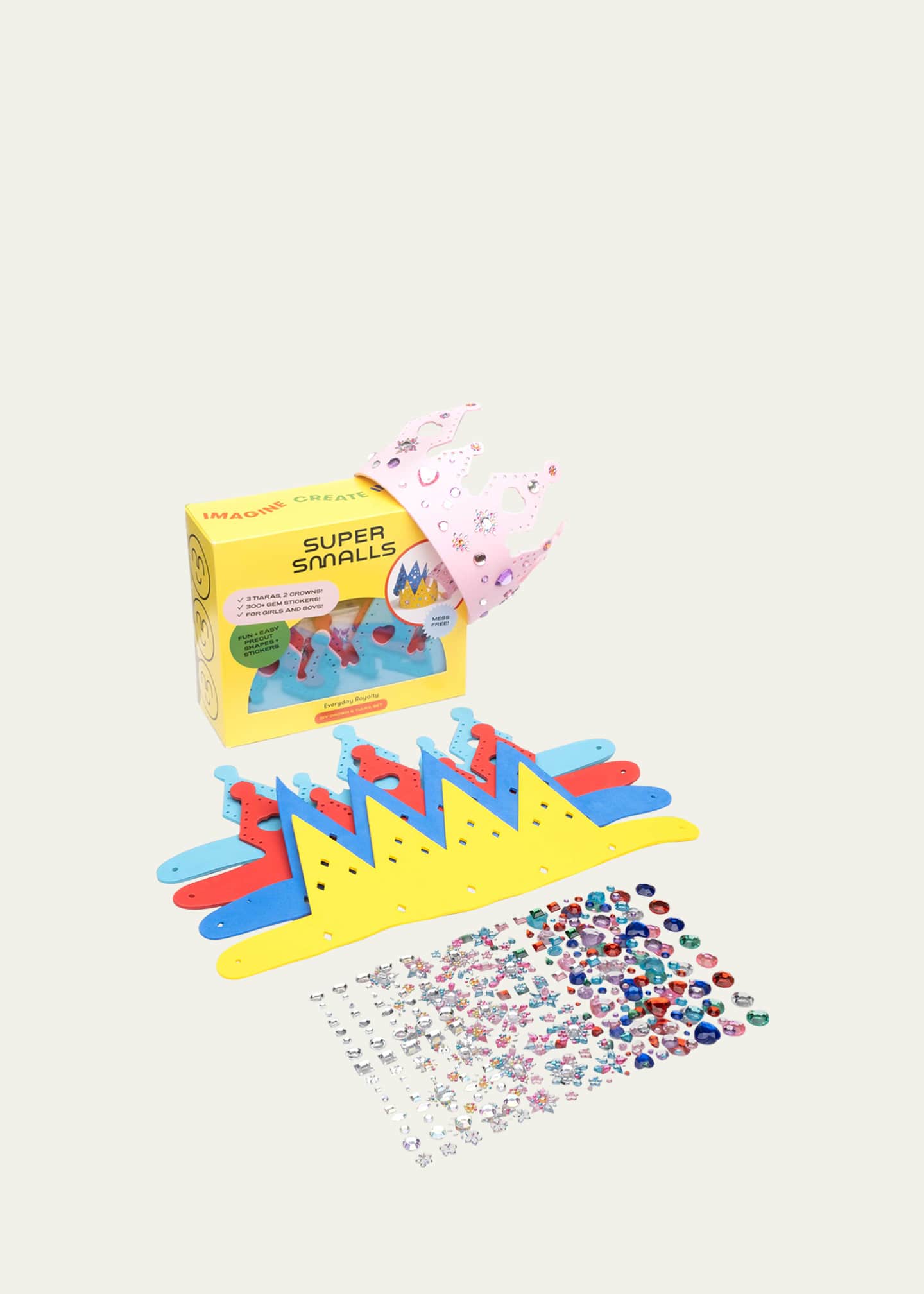 Super Smalls Kids' Everyday Royalty DIY Crown Tiara Set