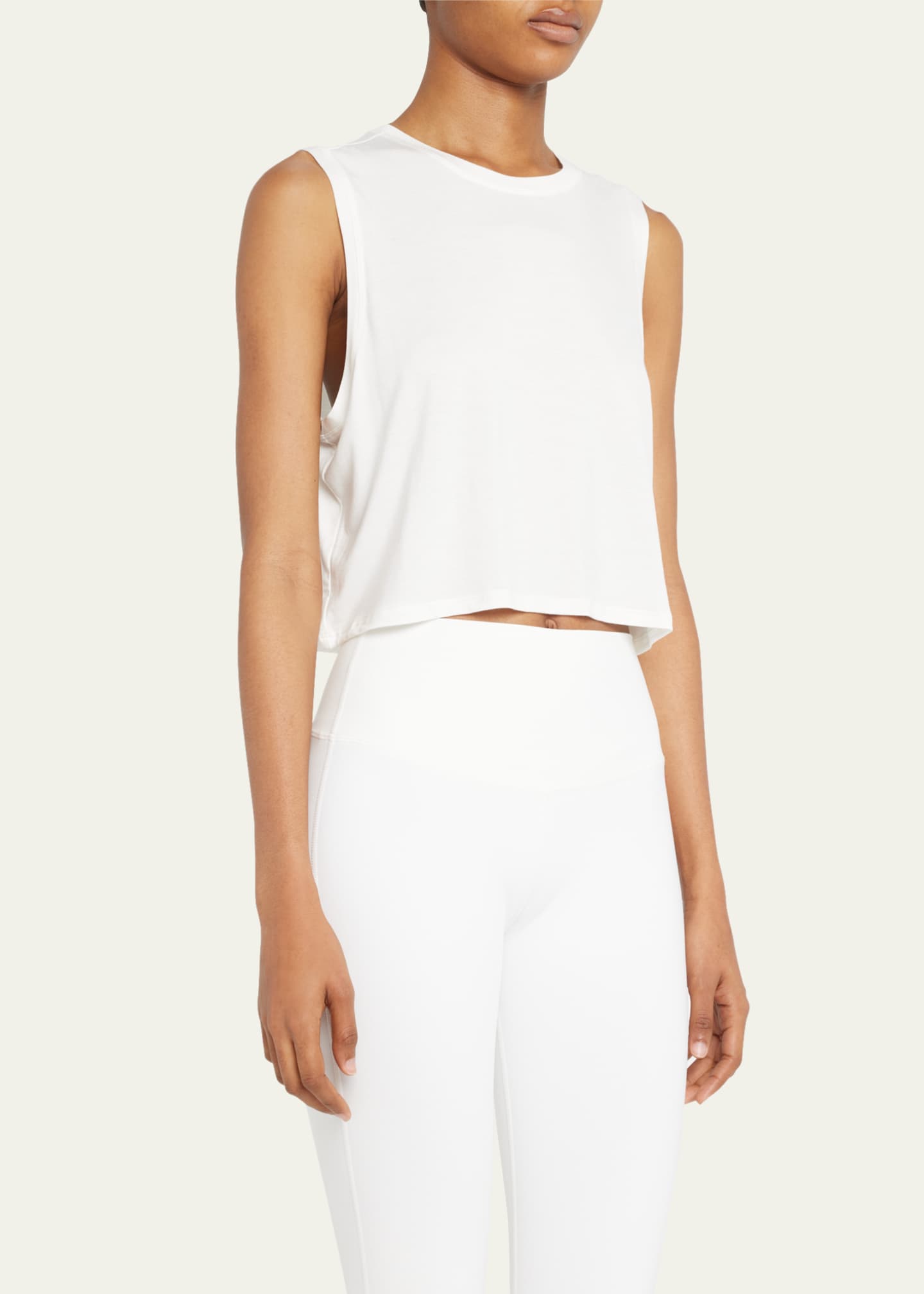 Splits59 Sienna Cropped Jersey Tank Image 4 of 5