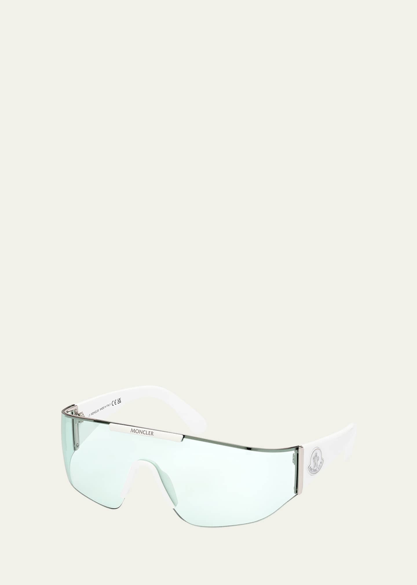 Moncler Ombrate Metal Shield Sunglasses Bergdorf Goodman