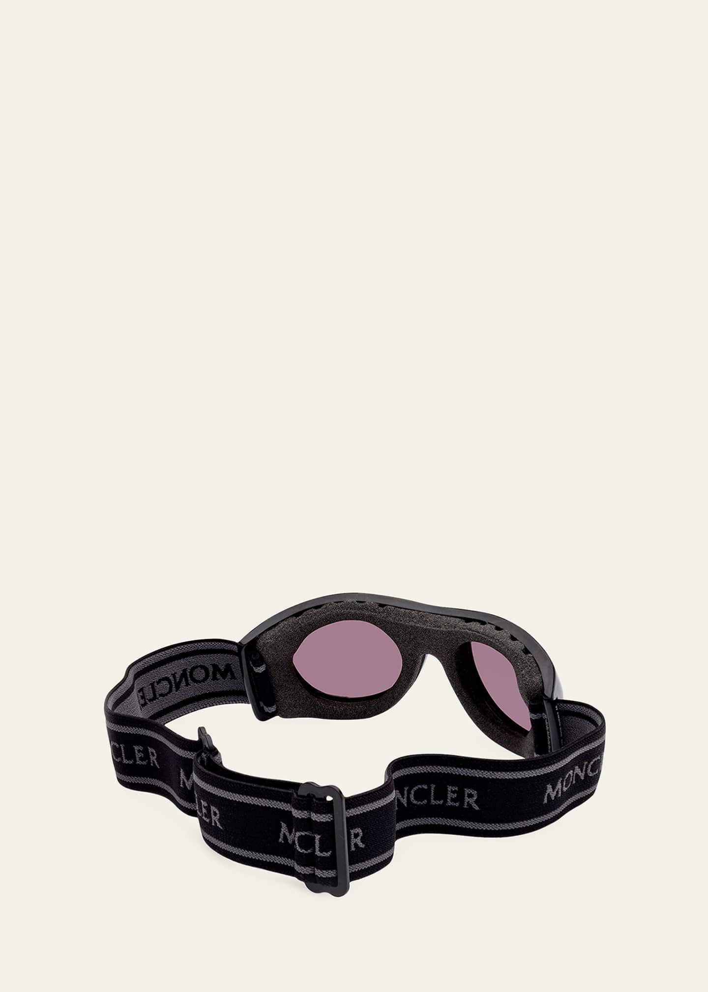 Moncler City Acetate Branded Goggles