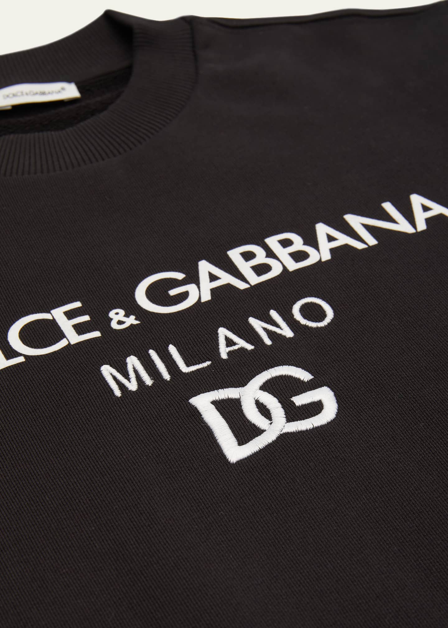 Dolce&Gabbana Junior Boy's DG Logo Sweatshirt, Size 8-12 - Bergdorf Goodman