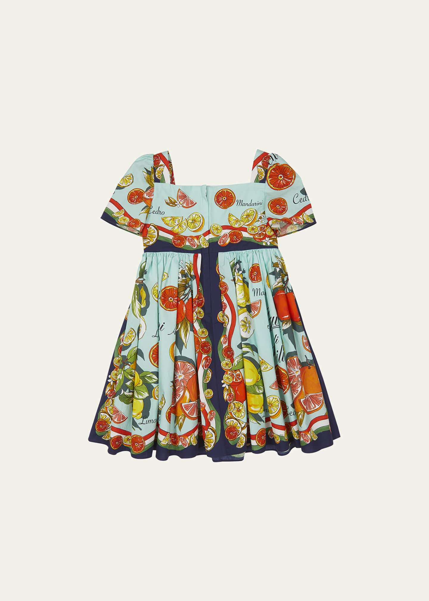 Dolce&Gabbana Junior Girl's FruitPrint ALine Dress, Size 812 Bergdorf Goodman