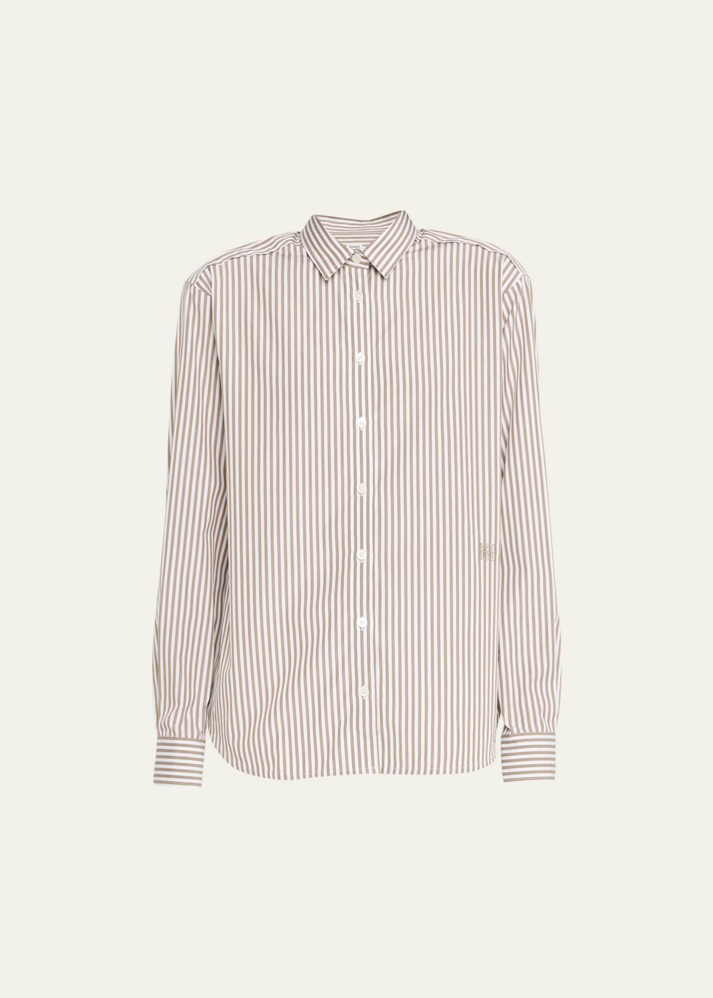 Toteme Signature Cotton Shirt - Bergdorf Goodman