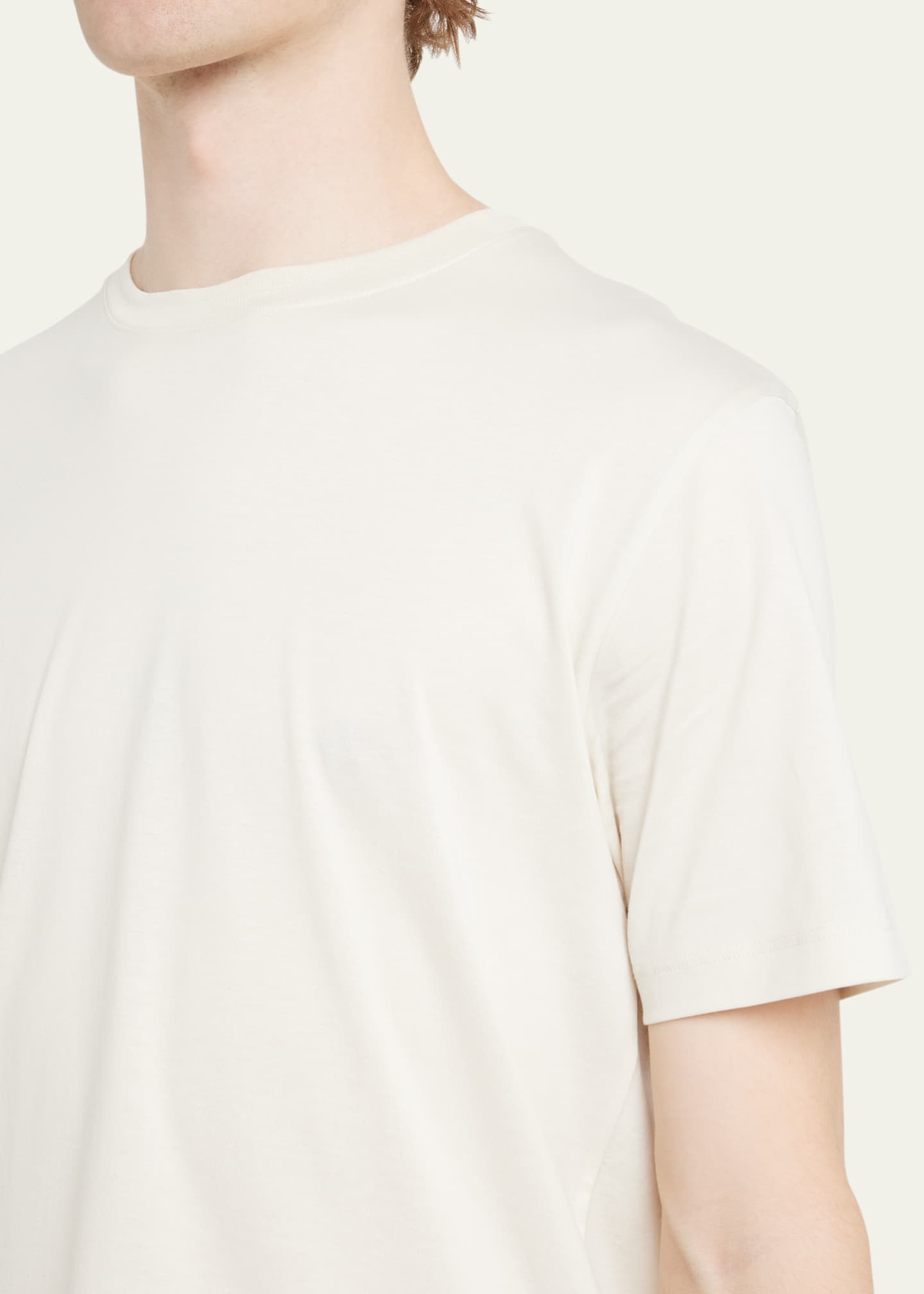 handvaerk Men's Pima Cotton Crewneck T-Shirt Image 5 of 5