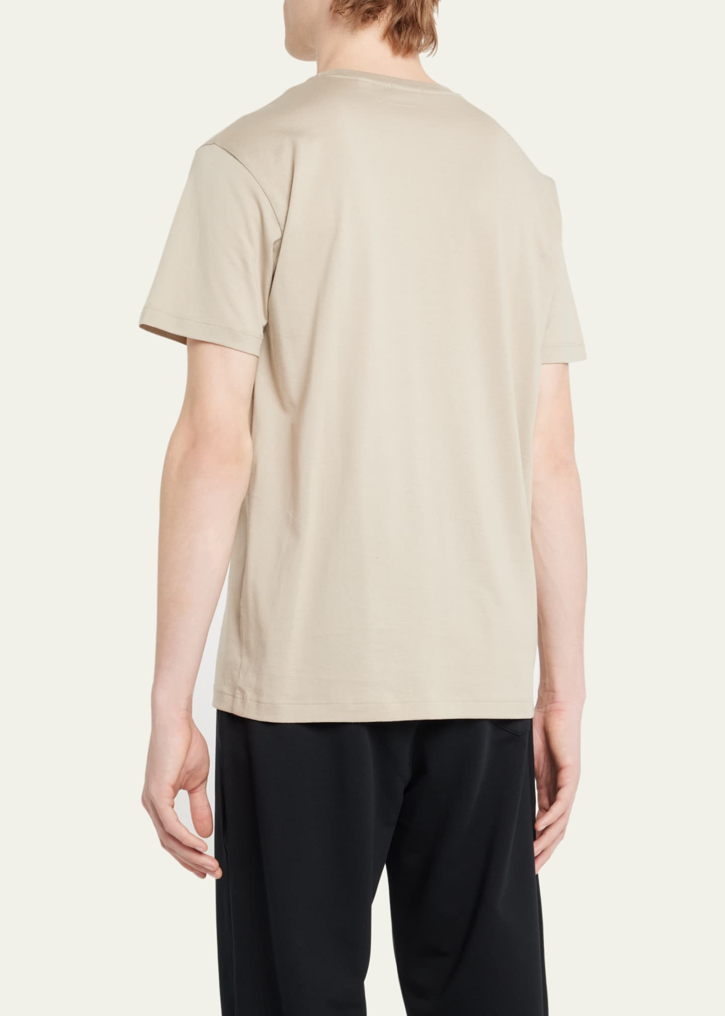 handvaerk Men's Pima Cotton Crewneck T-Shirt Image 3 of 5