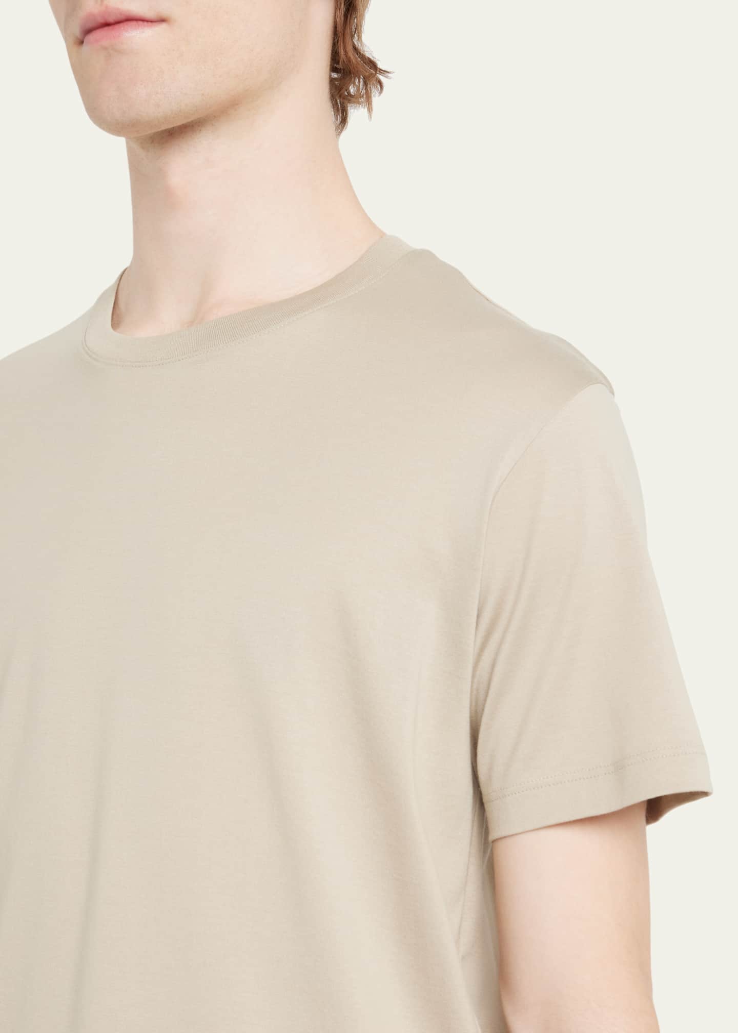 handvaerk Men's Pima Cotton Crewneck T-Shirt Image 5 of 5