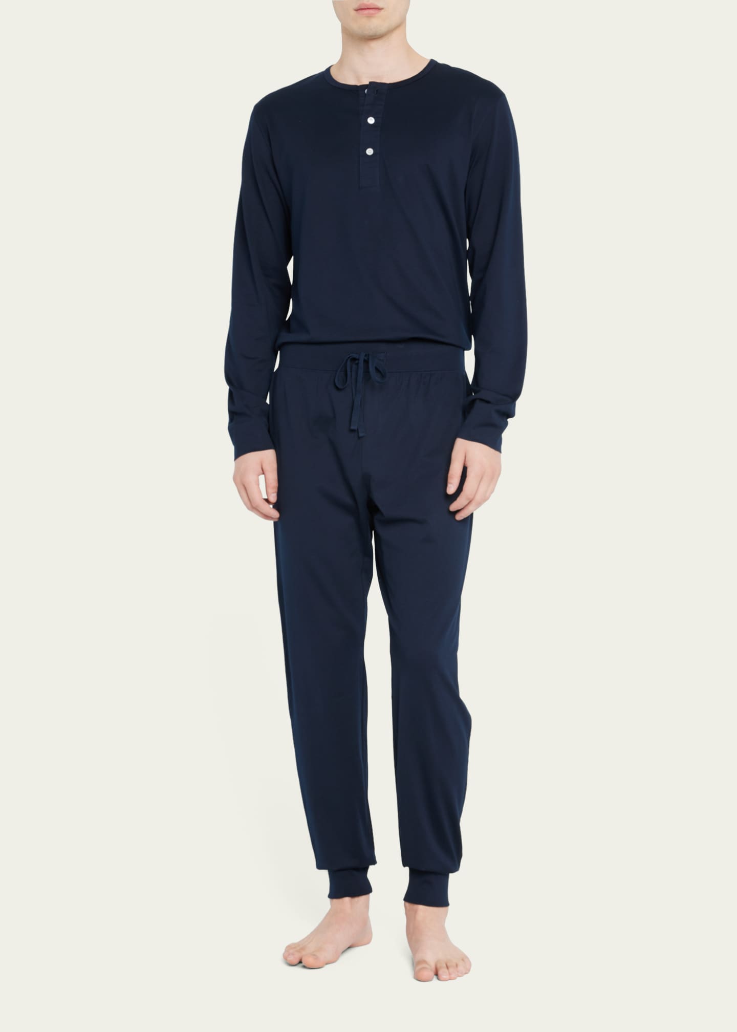 handvaerk Men's Pima Cotton Pajama Pants Image 2 of 5