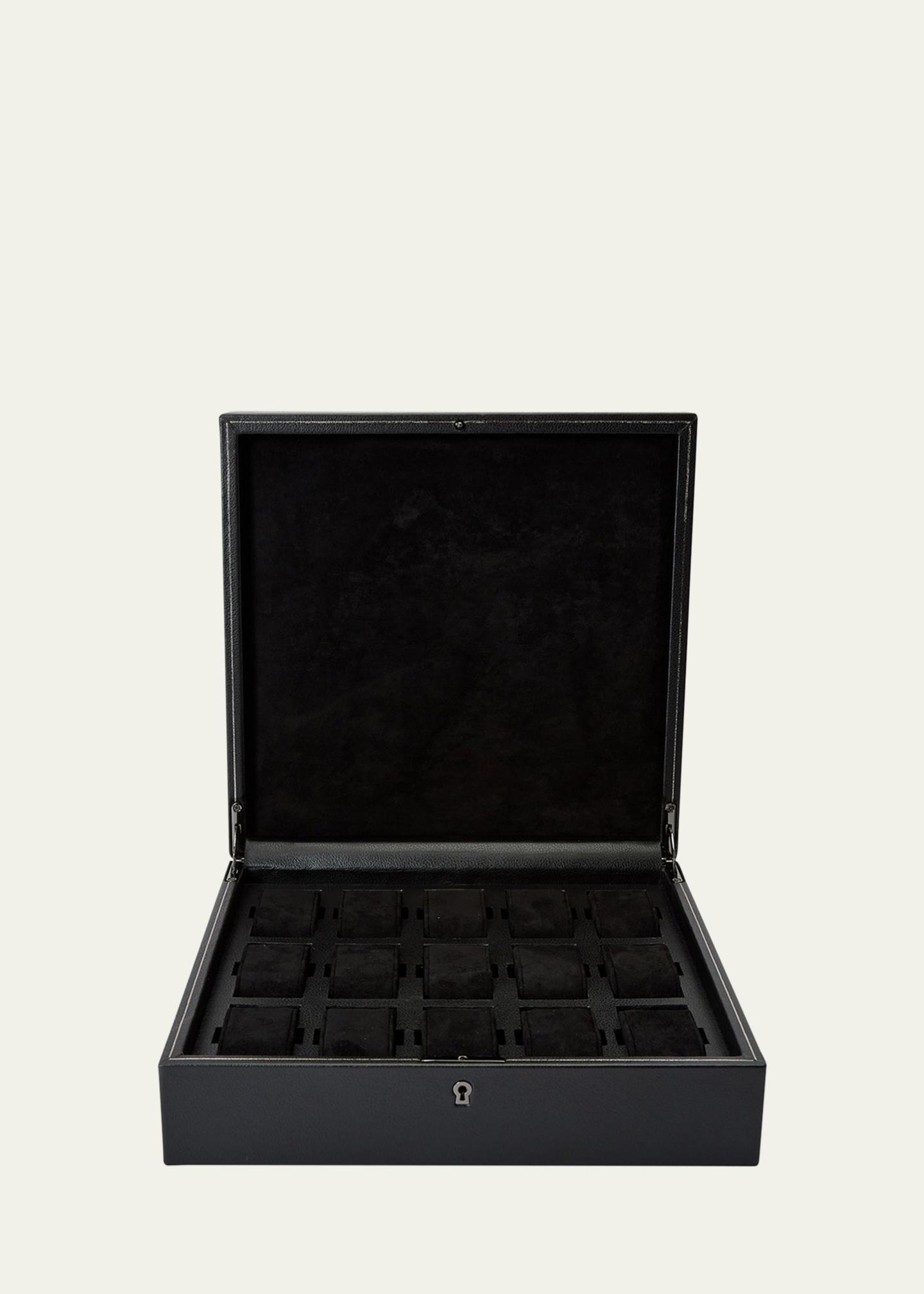 WOLF British Racing 15-Piece Watch Storage Box - Bergdorf Goodman