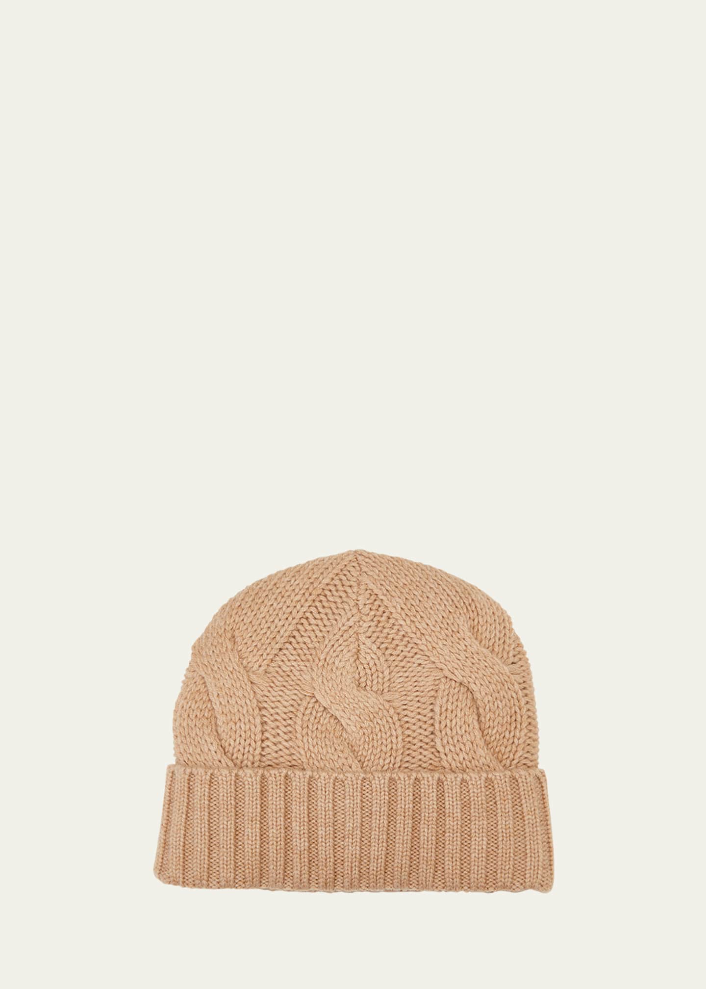 Eugenia Kim Roan Cable Knit Cashmere-Blend Beanie