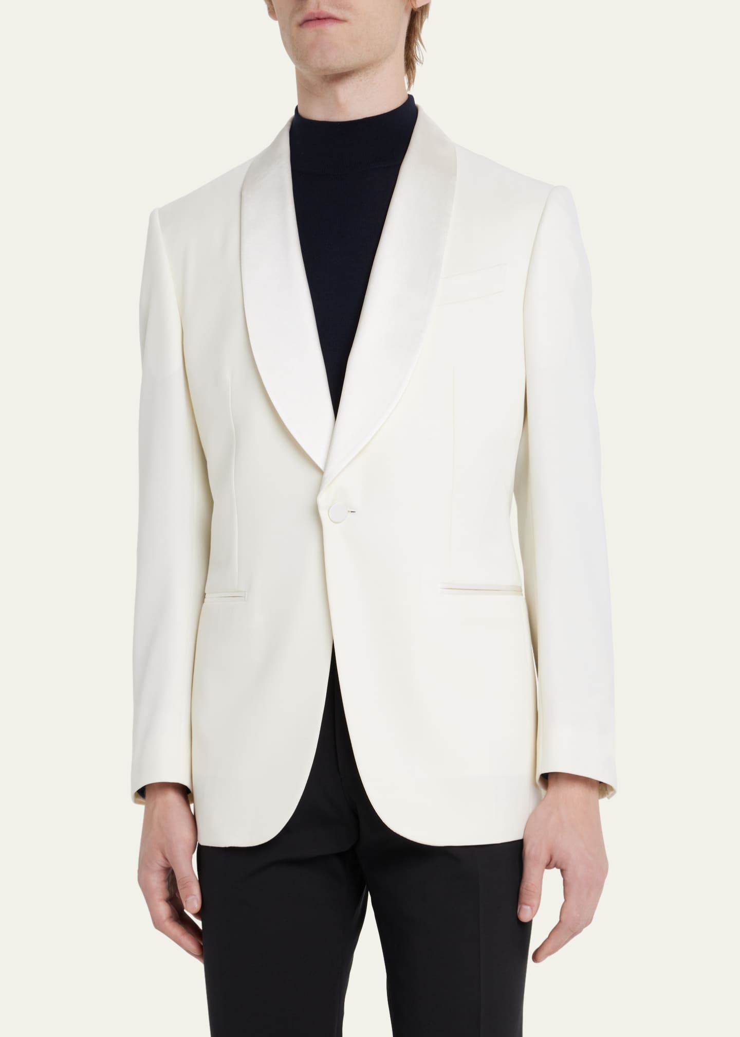 Zegna white dinner best sale jacket