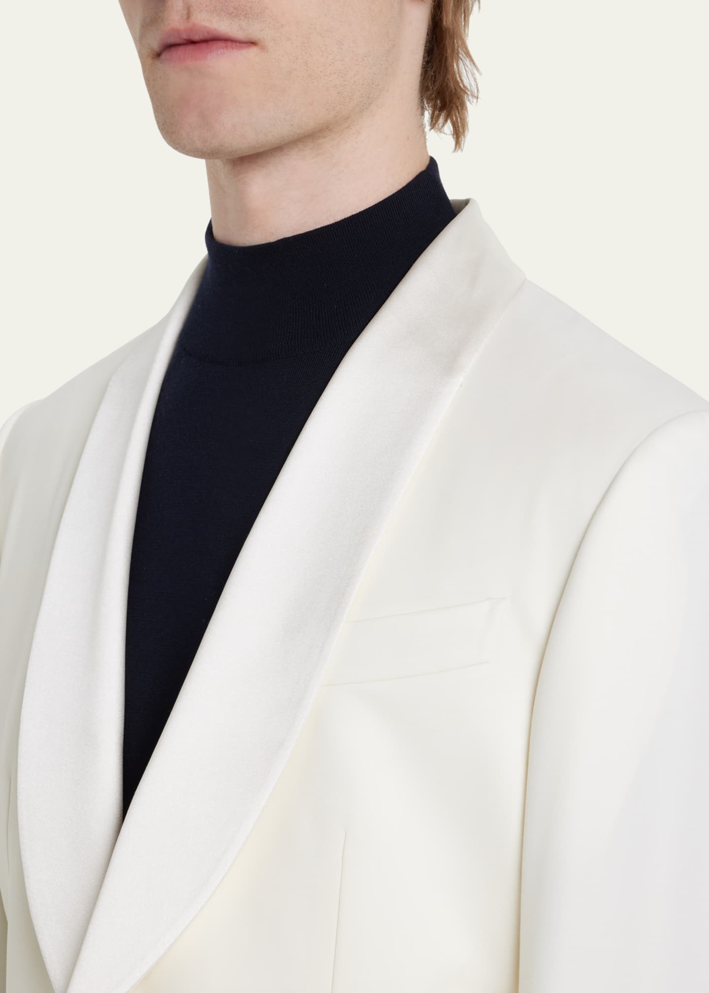 ZEGNA Men s Wool Shawl Dinner Jacket Bergdorf Goodman