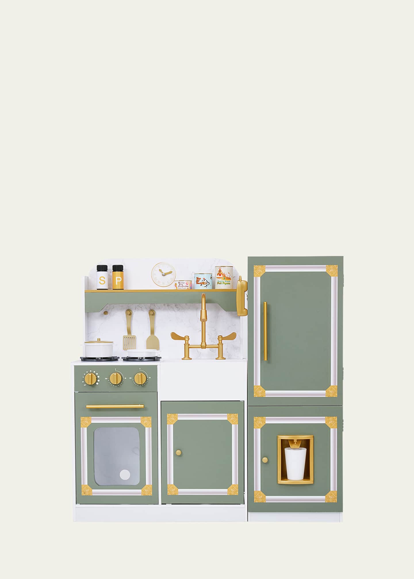 Teamson Kids Kid's Deluxe Play Kitchen and Accessories Image 2 of 2