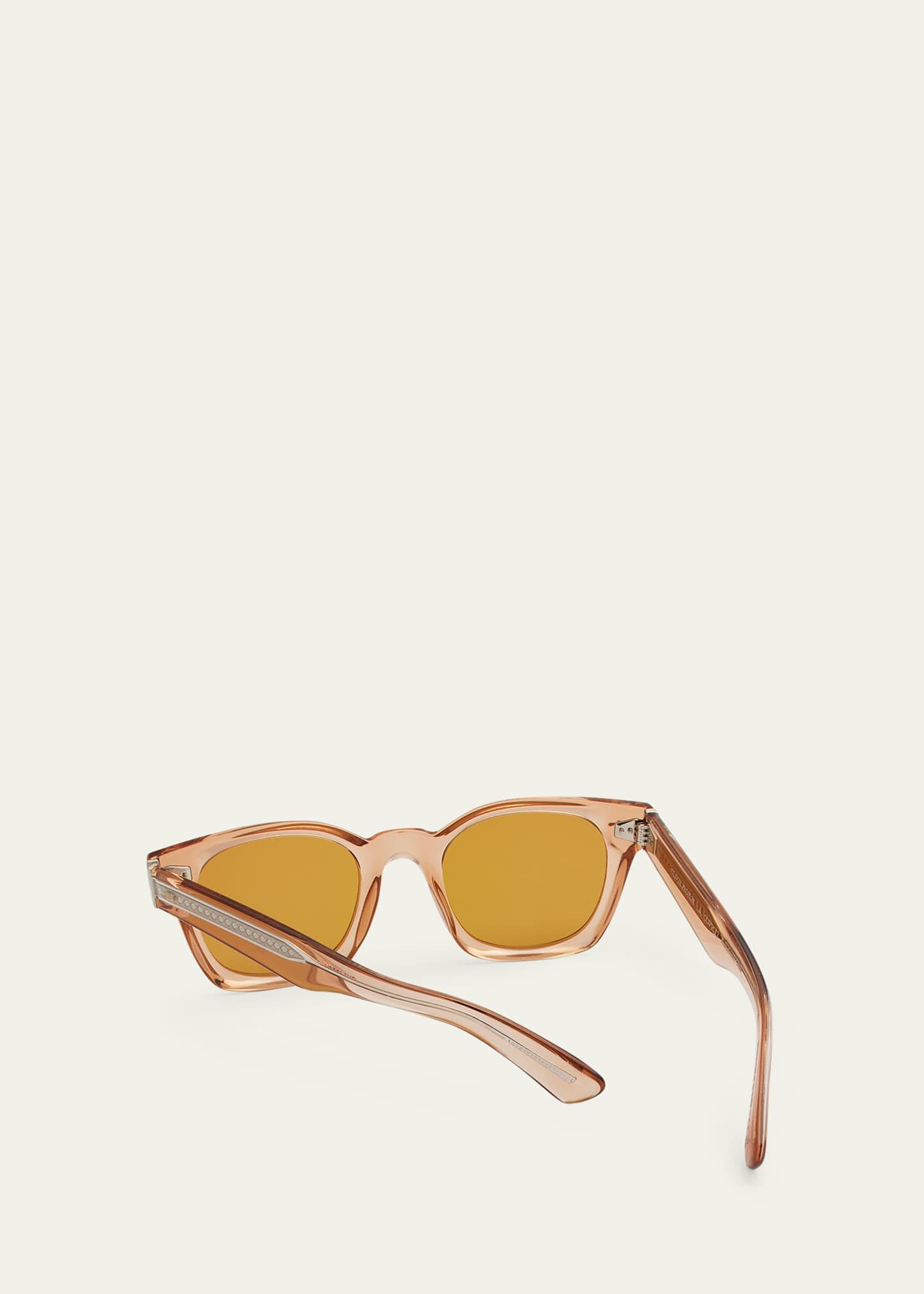 Oliver Peoples Merceaux Round Keyhole Sunglasses Bergdorf Goodman