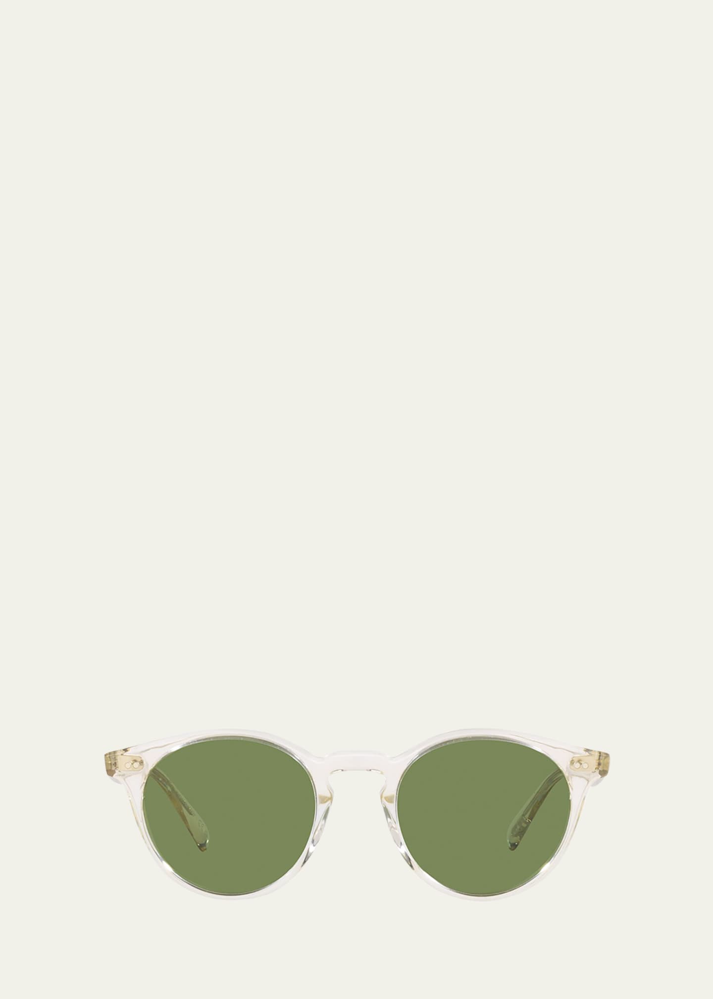 Oliver peoples transparent sunglasses discount