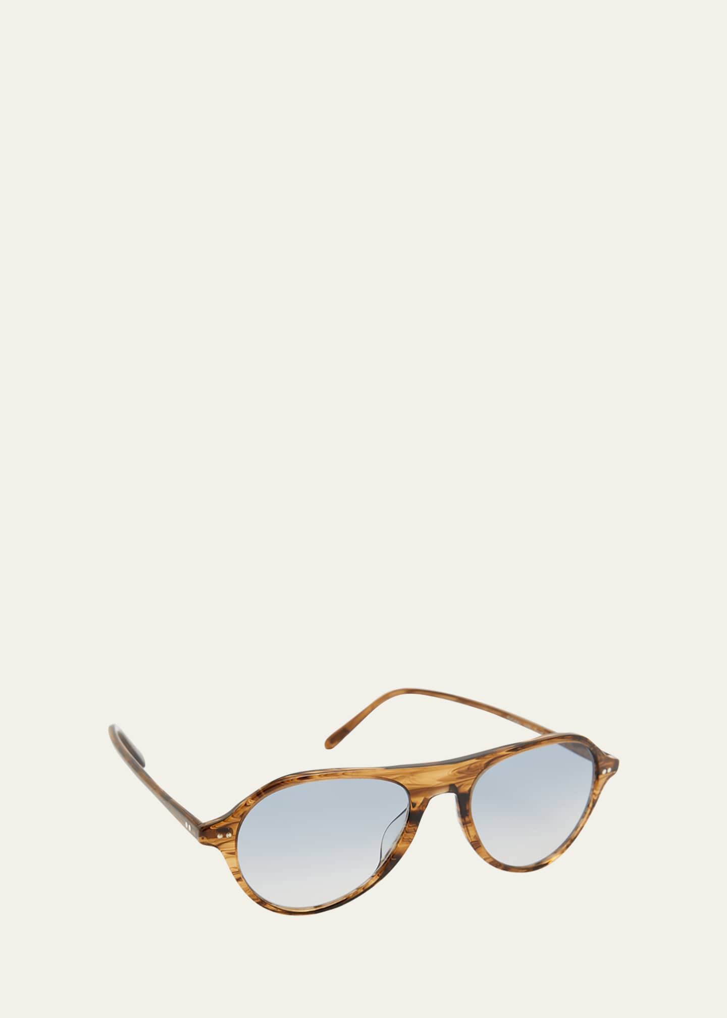 Oliver Peoples Men's The Emet Aviator Sunglasses Bergdorf Goodman