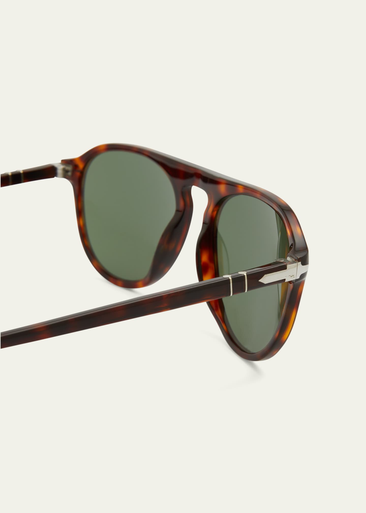 Persol Men s Keyhole Bridge Round Sunglasses Bergdorf Goodman