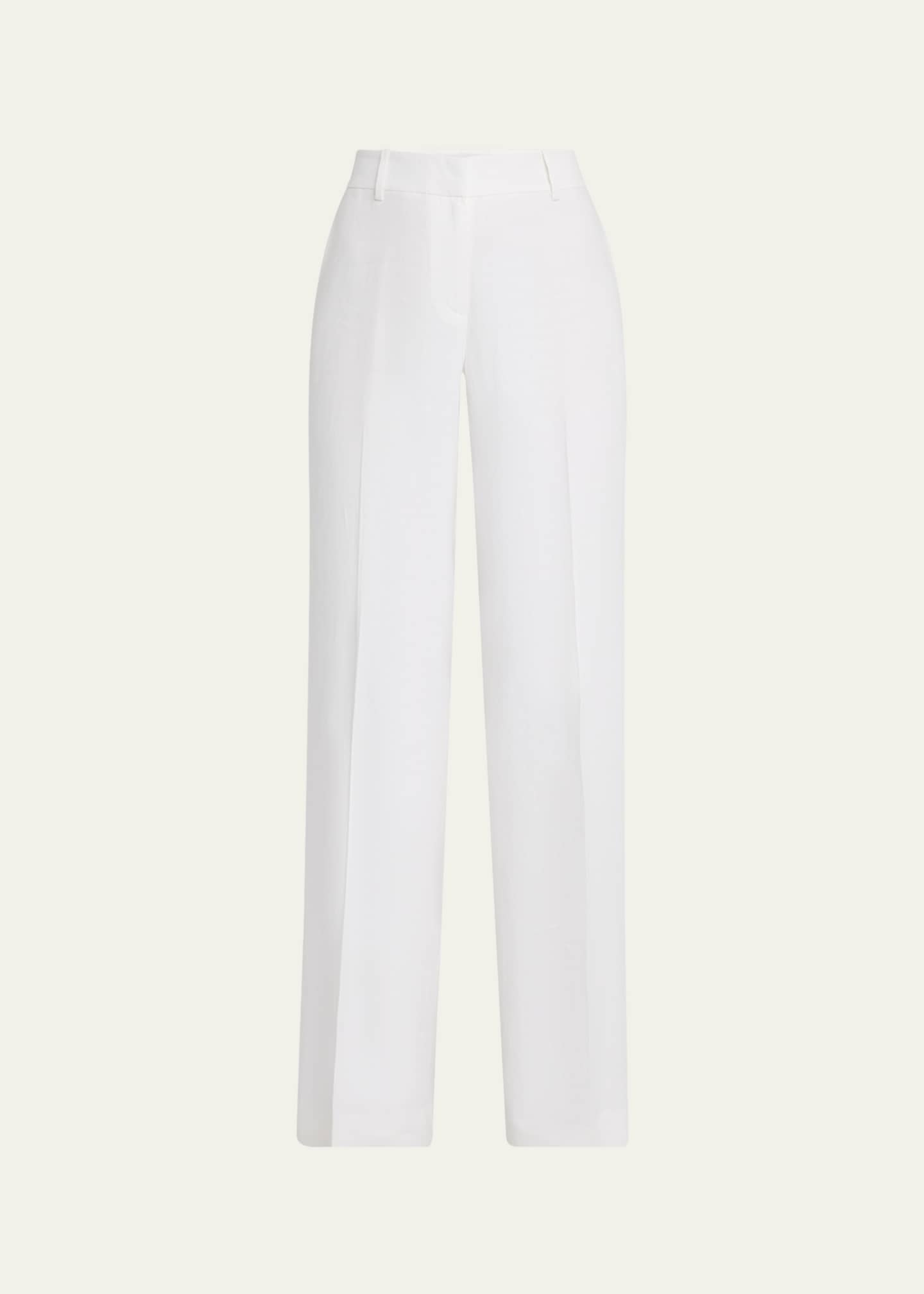Lafayette 148 New York Sullivan High-Rise Wide-Leg Pants Image 1 of 5