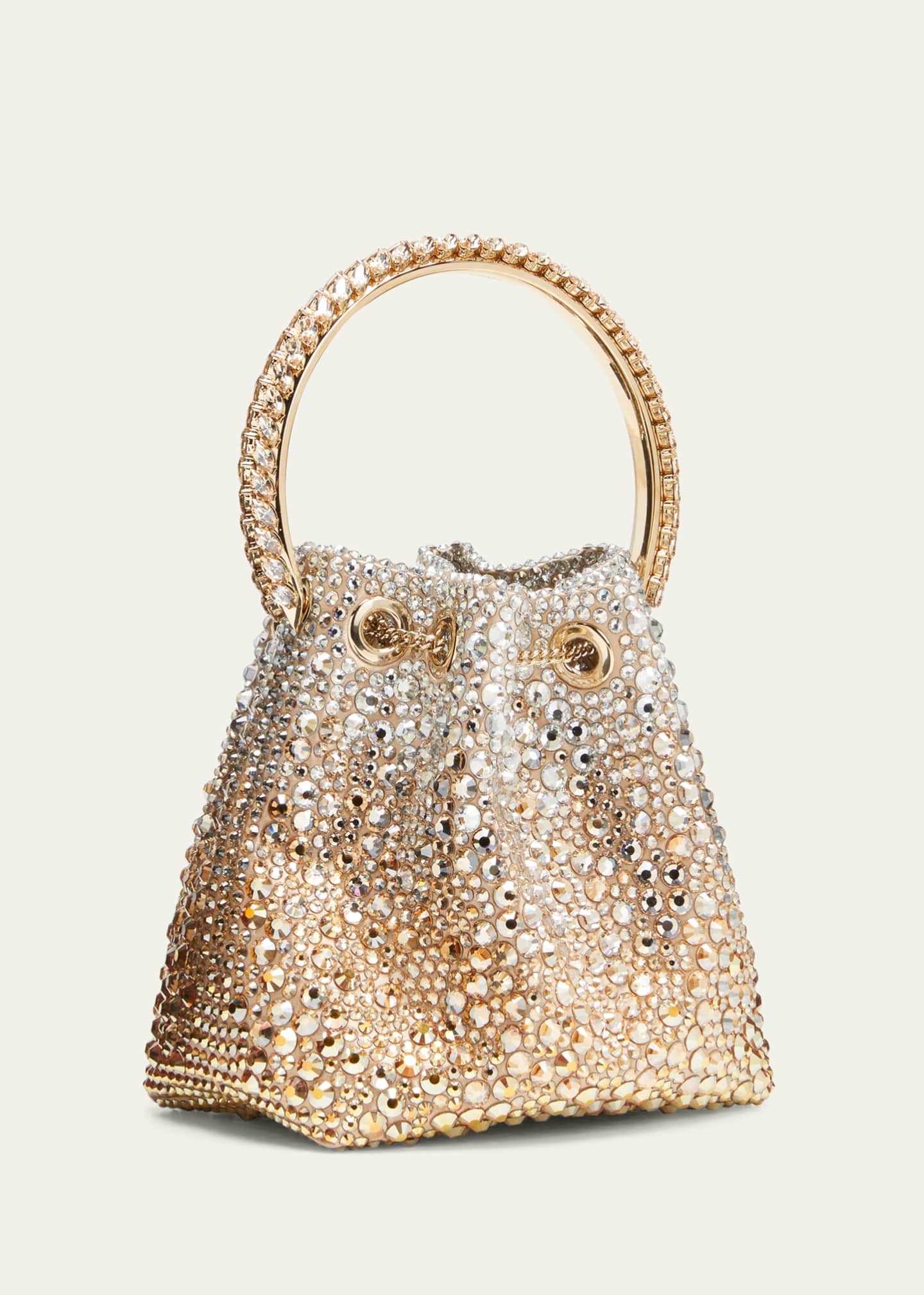 Jimmy Choo Bon Bon Beaded Top-Handle Bag Image 3 of 5