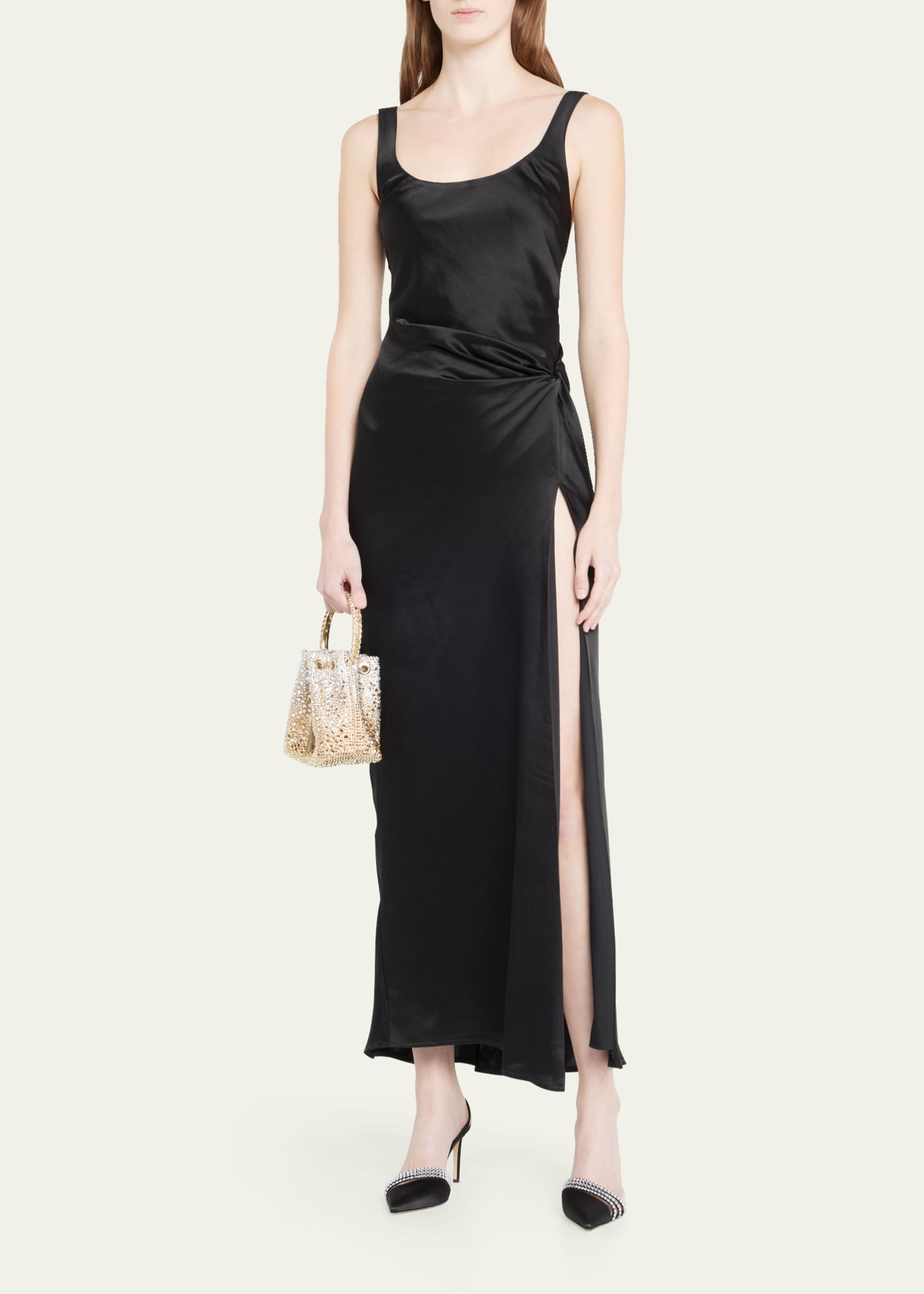Jimmy Choo Bon Bon Beaded Top-Handle Bag Image 5 of 5