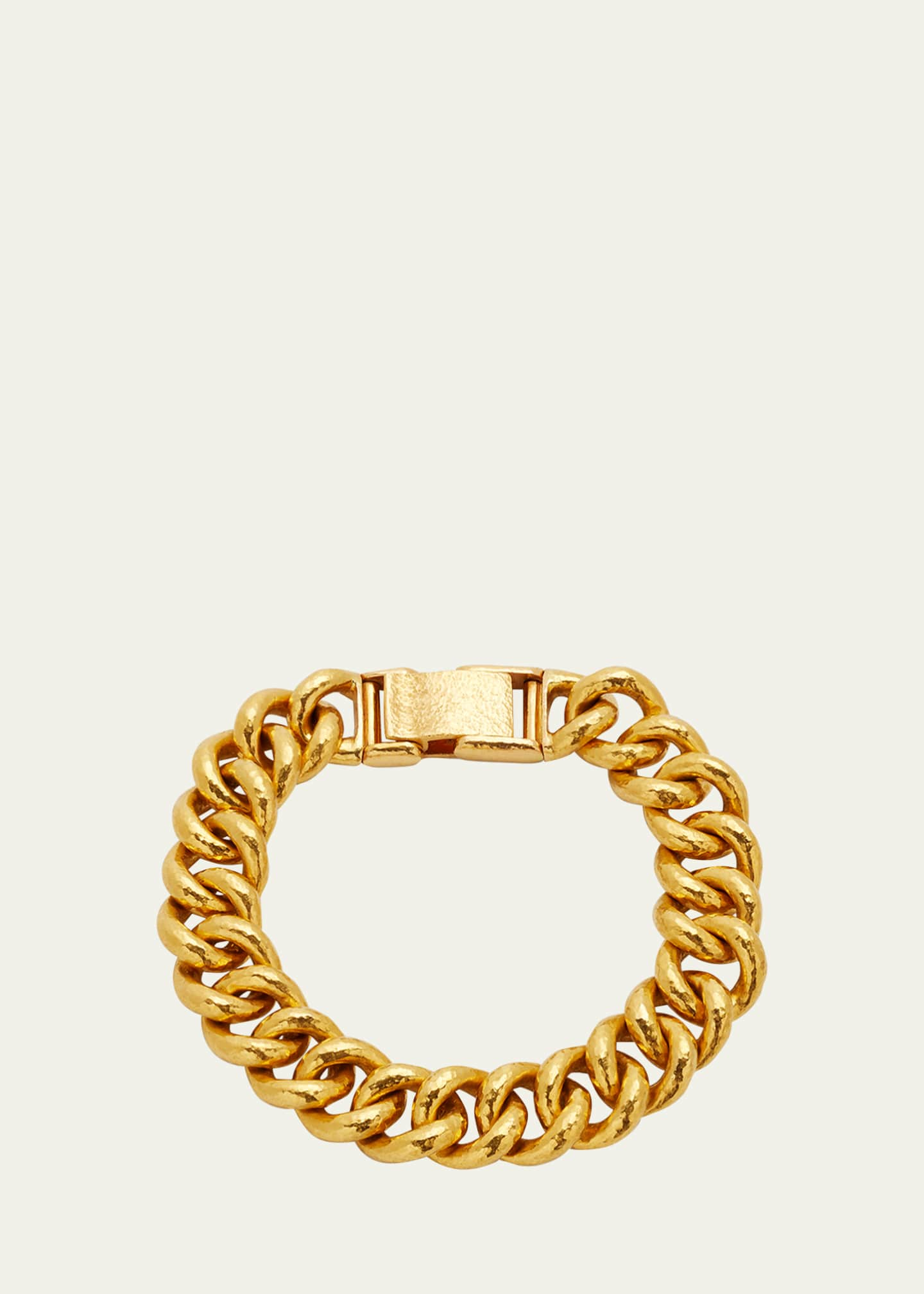 Cuban Chain Bracelet (24kt Gold)