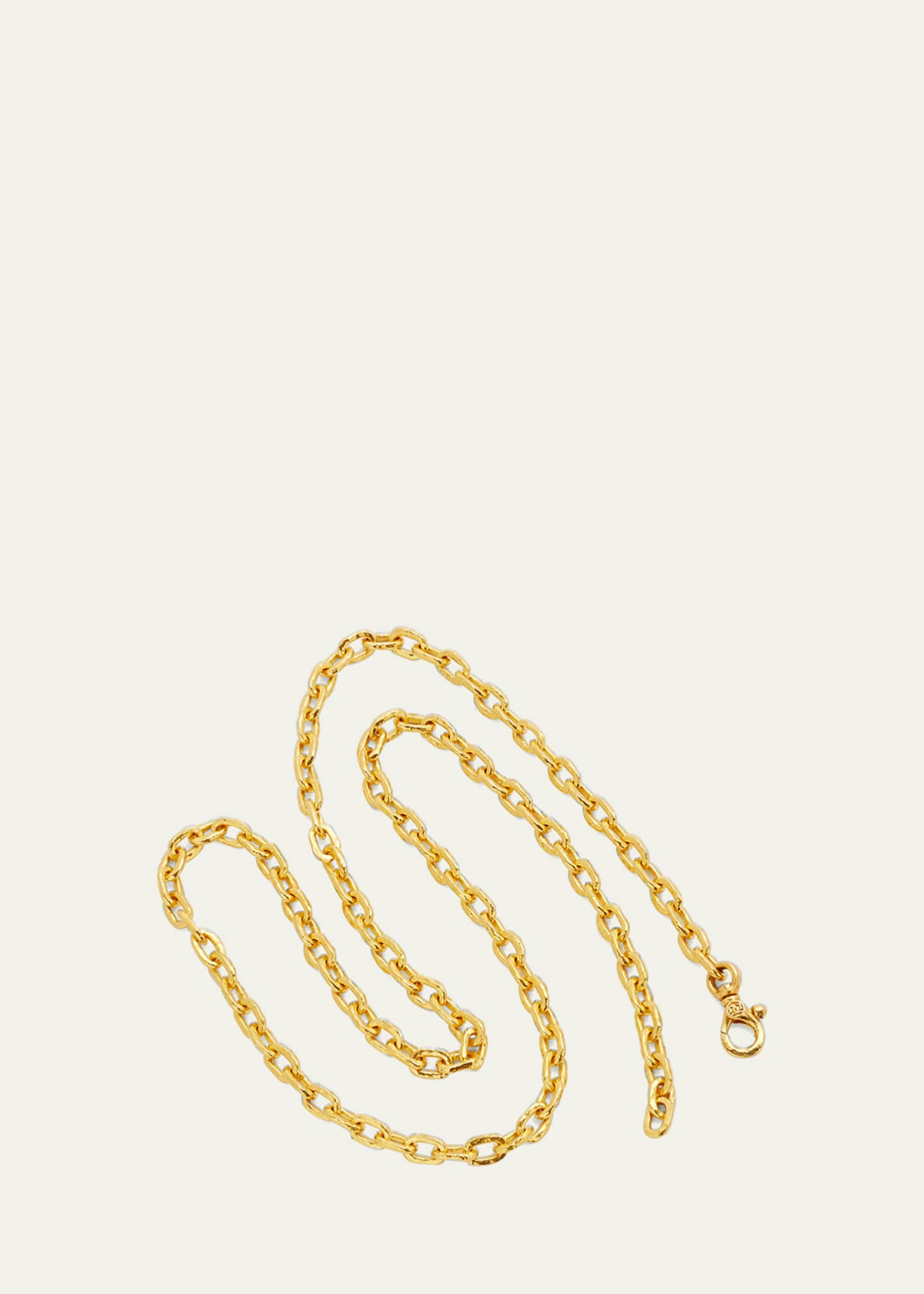 Gurhan Men's 24K Yellow Gold Cable Chain Necklace, 24"L Bergdorf Goodman