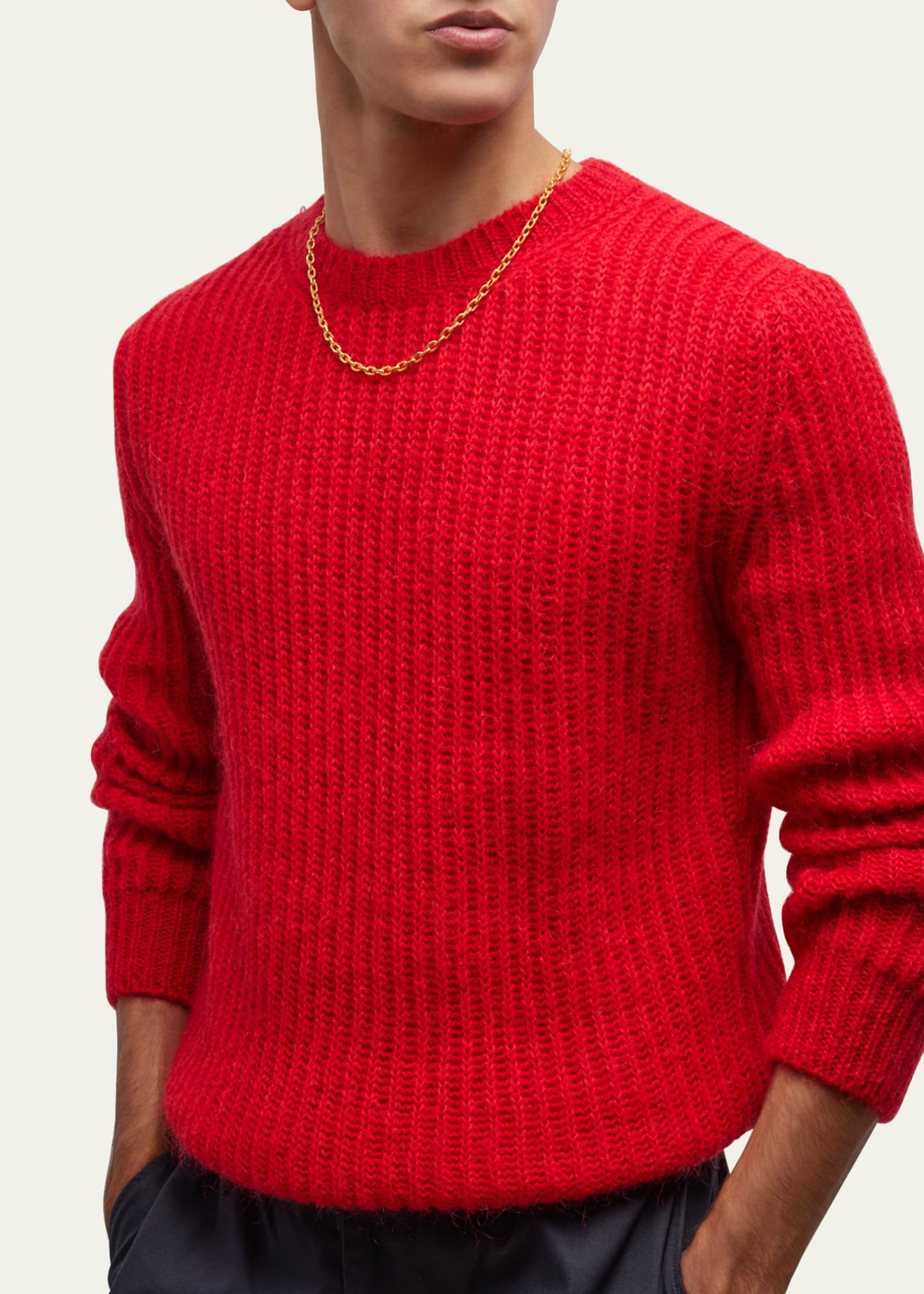 Gurhan Men's 24K Yellow Gold Cable Chain Necklace, 24"L Bergdorf Goodman