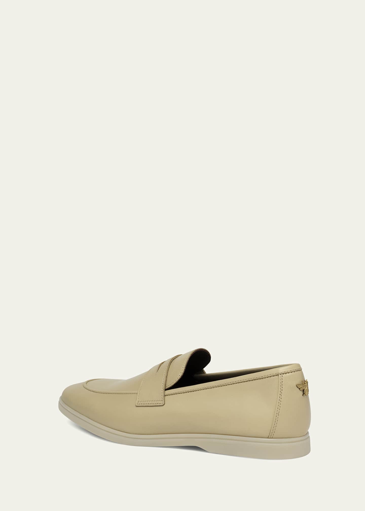 Bougeotte Leather Sporty Penny Loafers Bergdorf Goodman