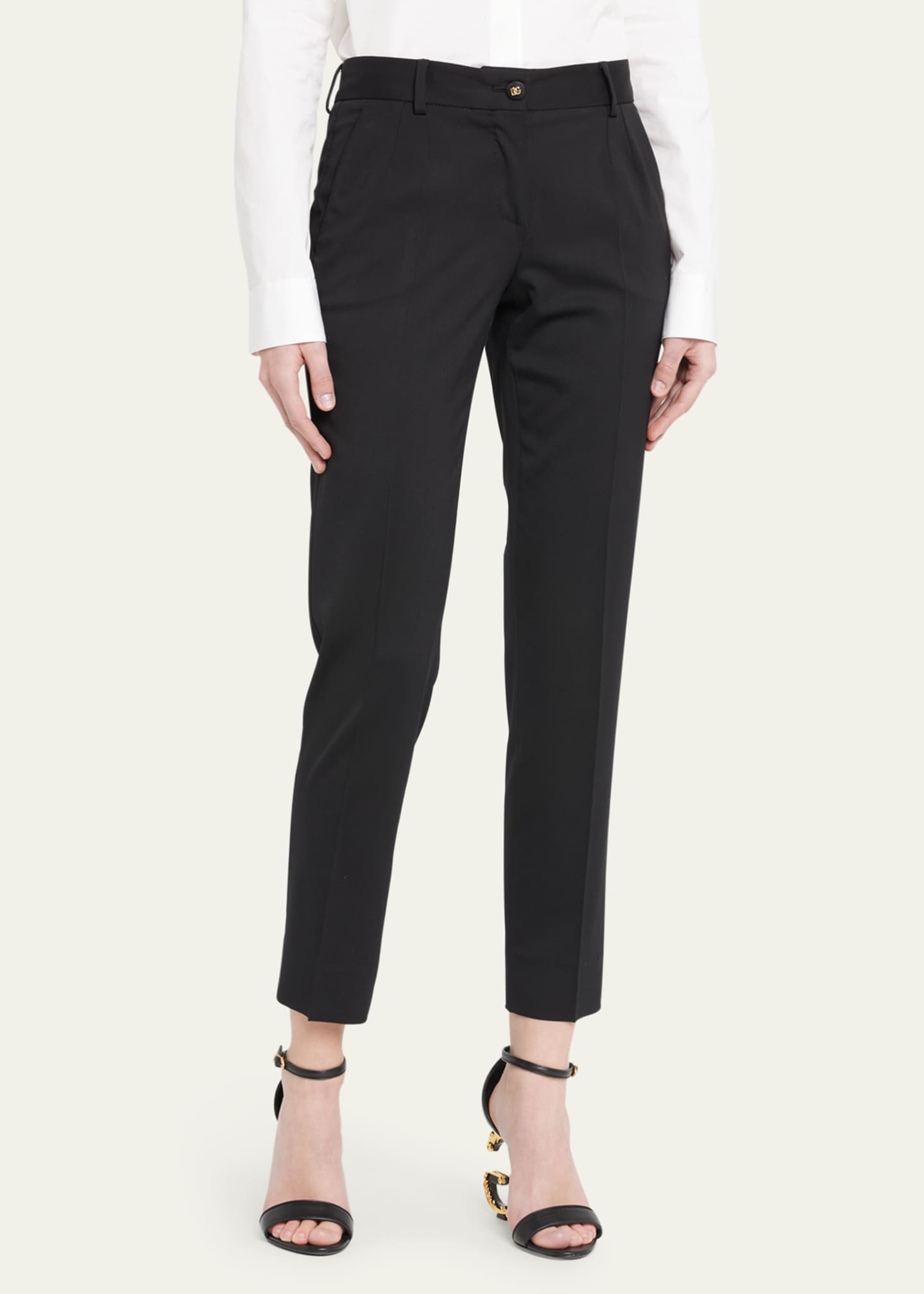 Dolce&Gabbana Fitted Pants Image 4 of 5