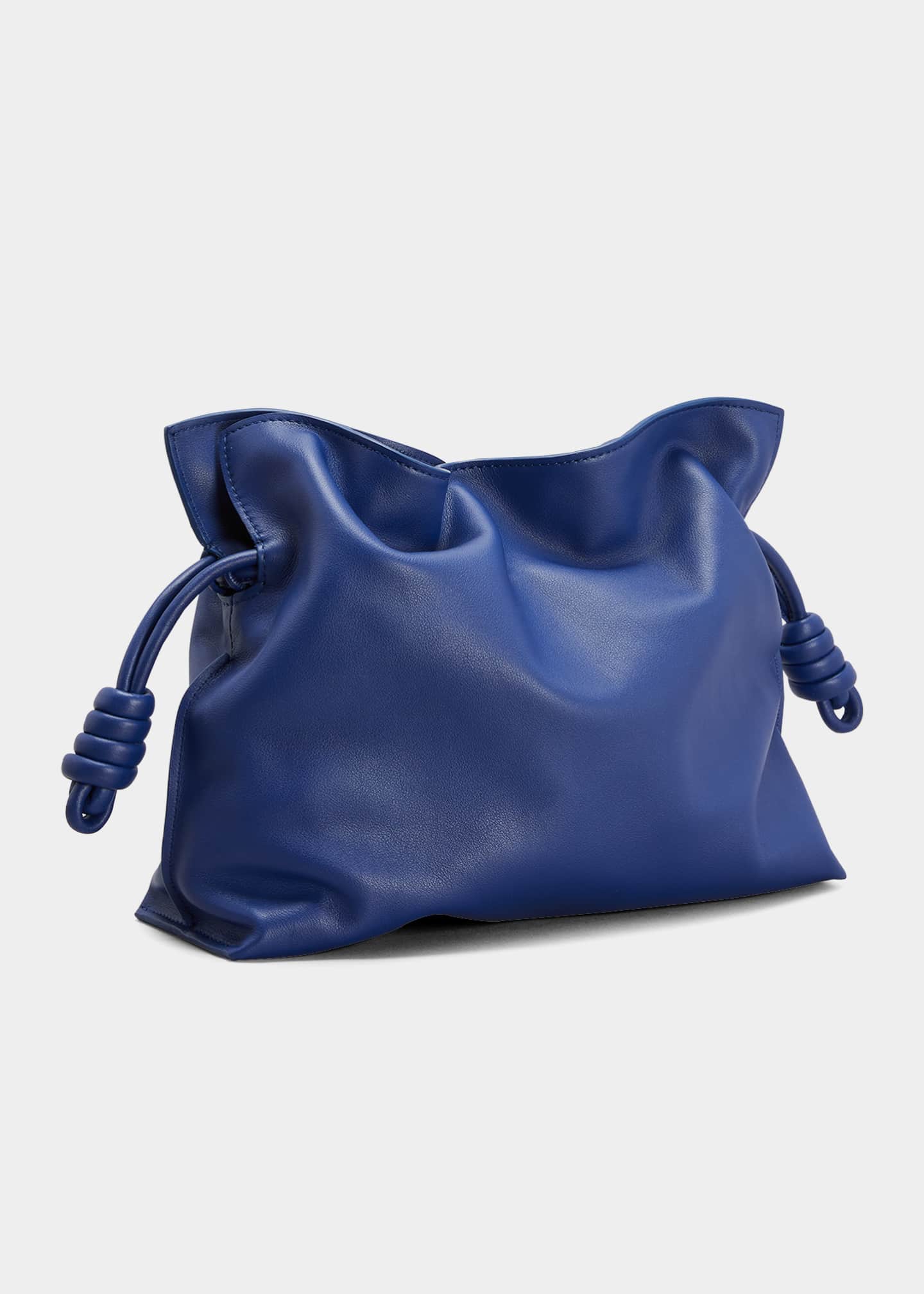 Loewe Flamenco Monochrome Leather Clutch Bag Bergdorf Goodman