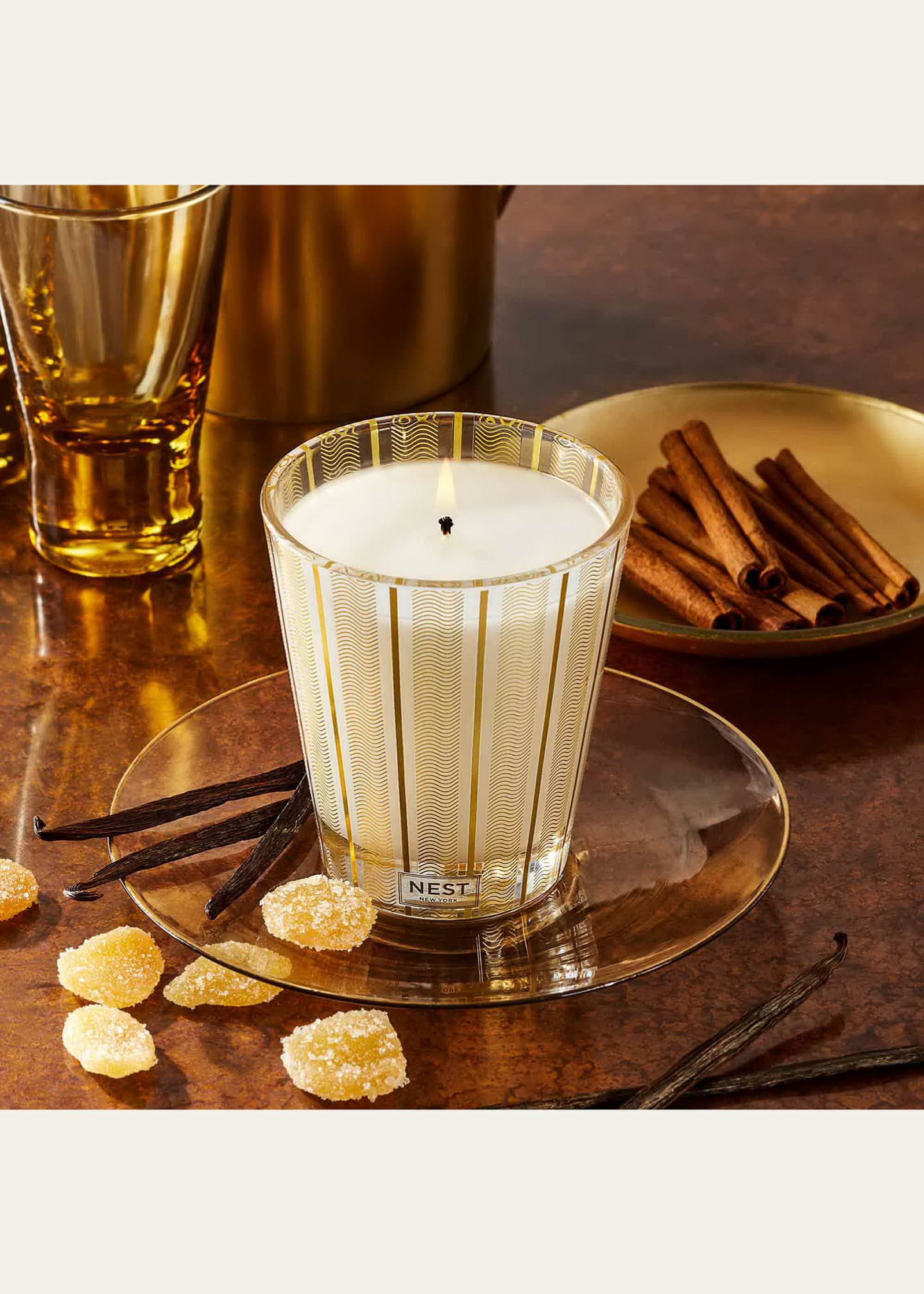 NEST New York 8.1 oz. Crystallized Ginger & Vanilla Bean Classic Candle