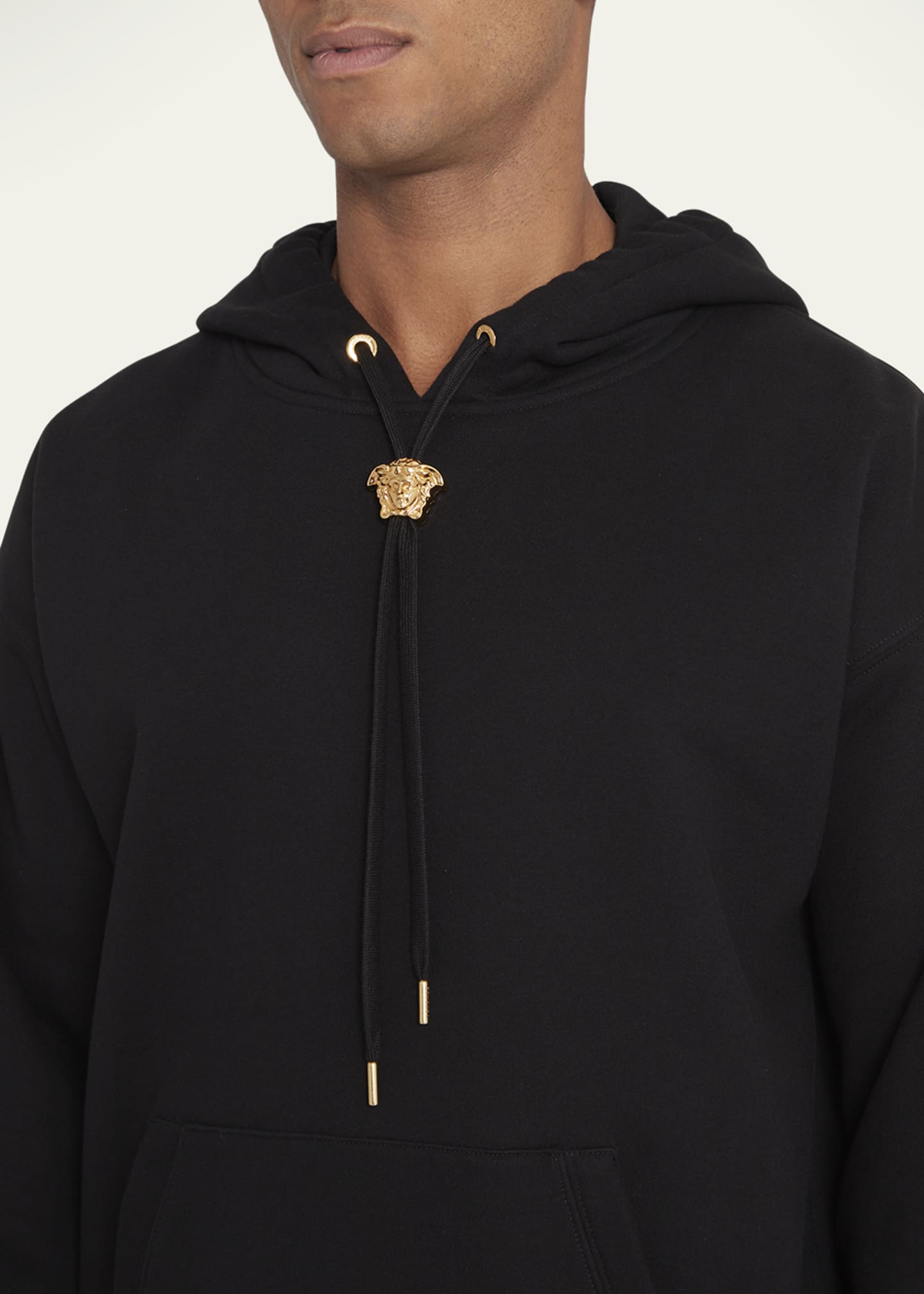 Versace Men's Medusa Bolo Pullover Hoodie Image 5 of 5
