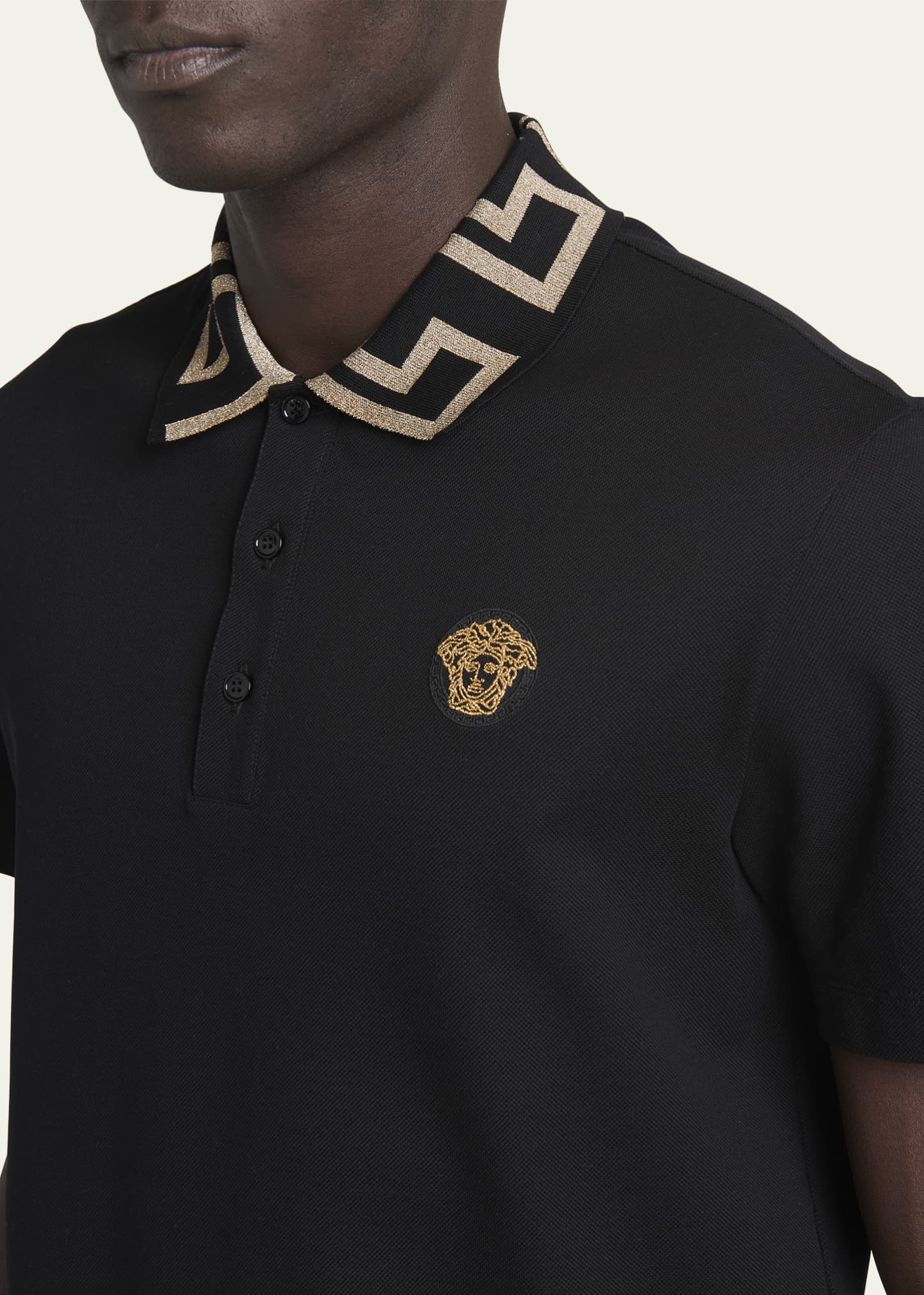 Versace polo top 2025