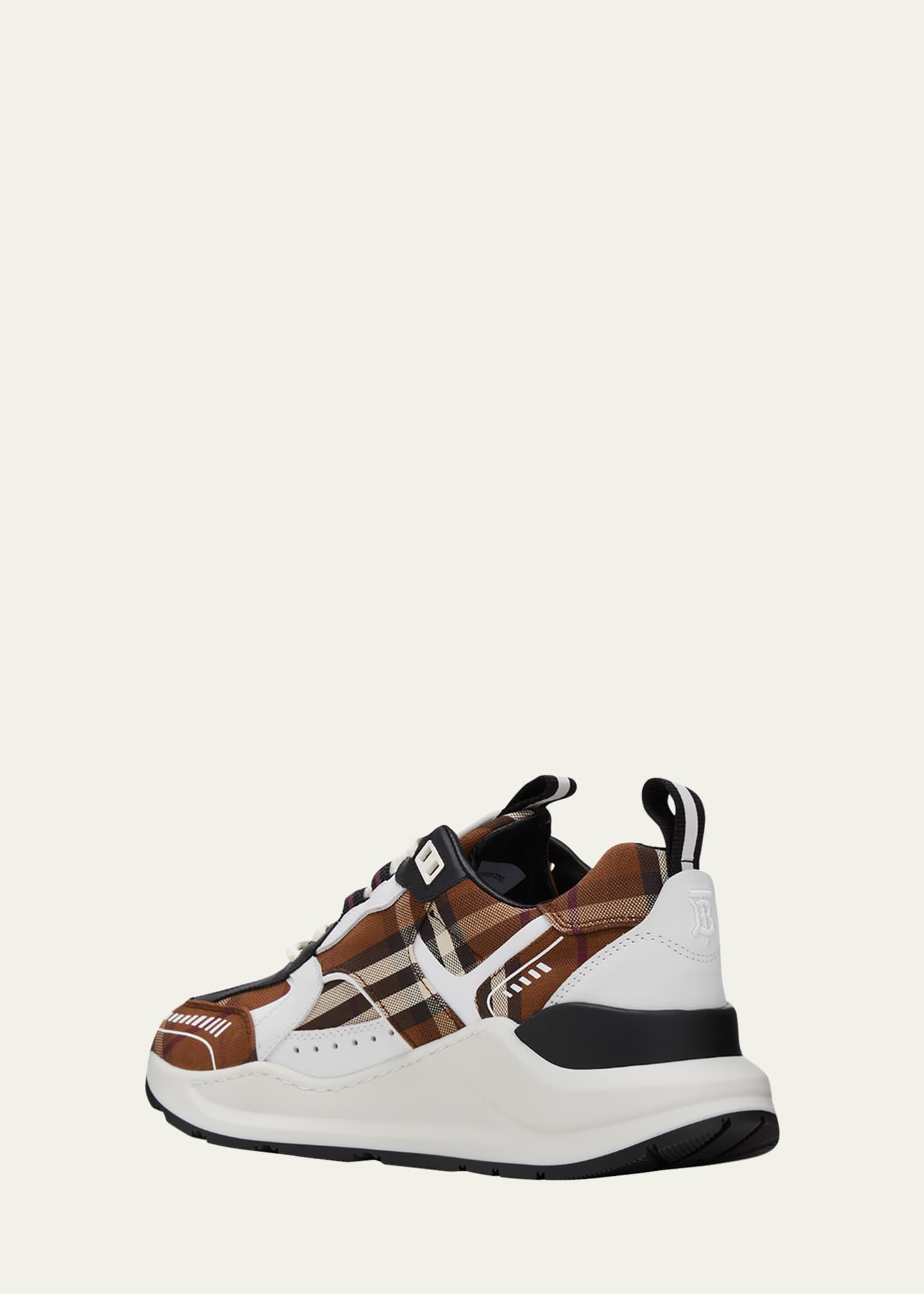 Burberry check canvas on sale sneakers
