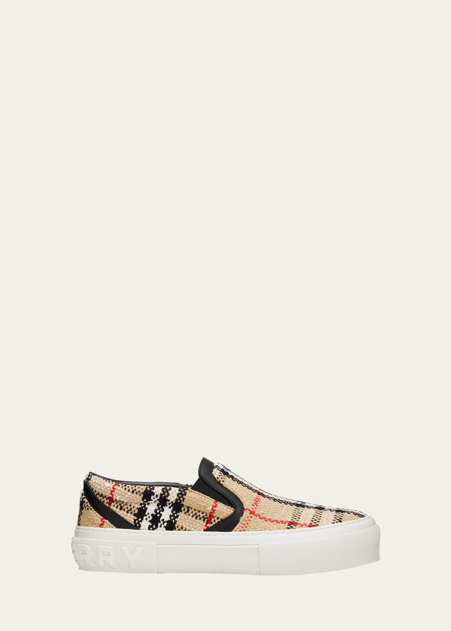Women's burberry slip on sneakers Clearance