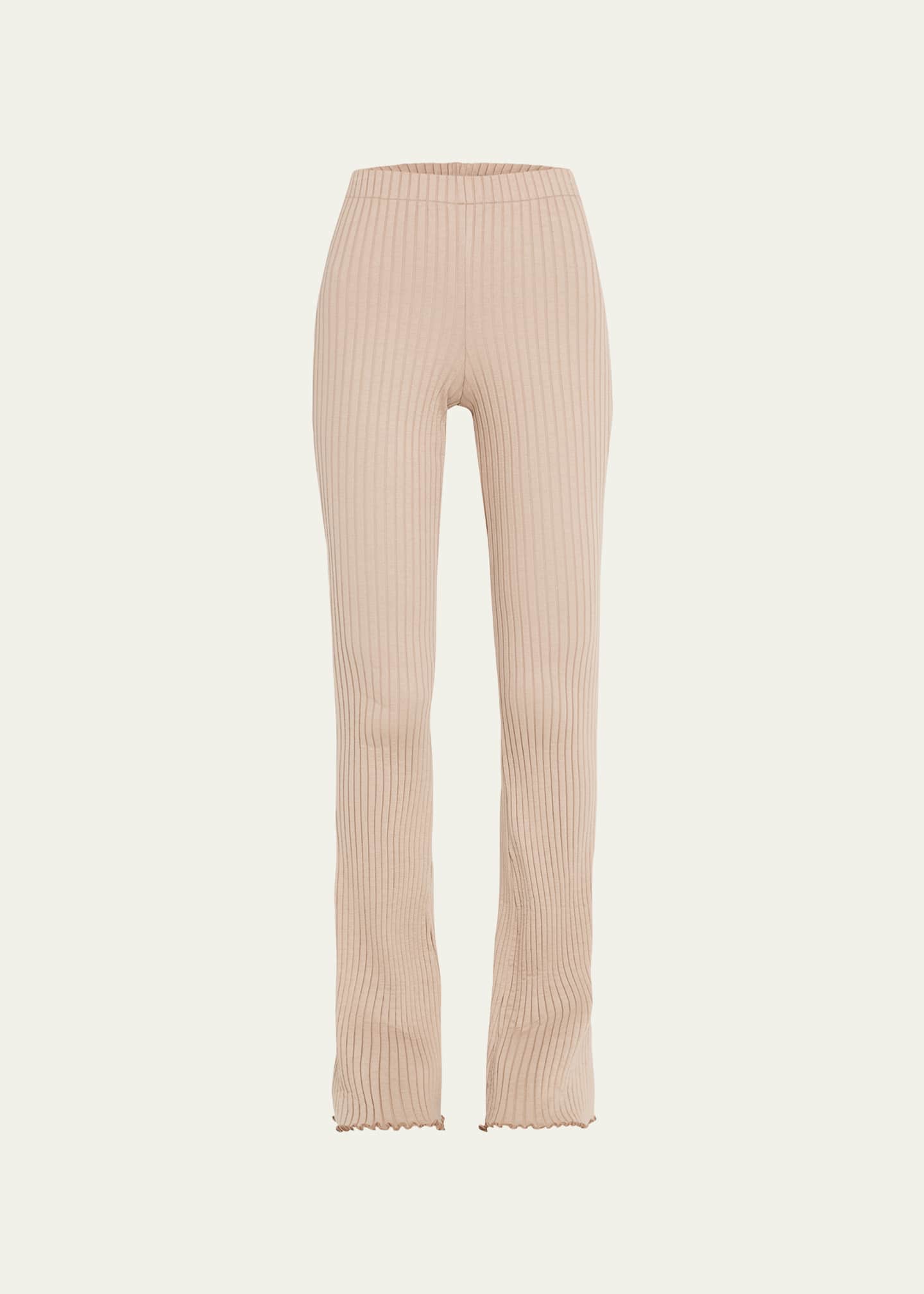 TWENTY MONTREAL Sunnylounge Rib HighRise Pants Bergdorf Goodman