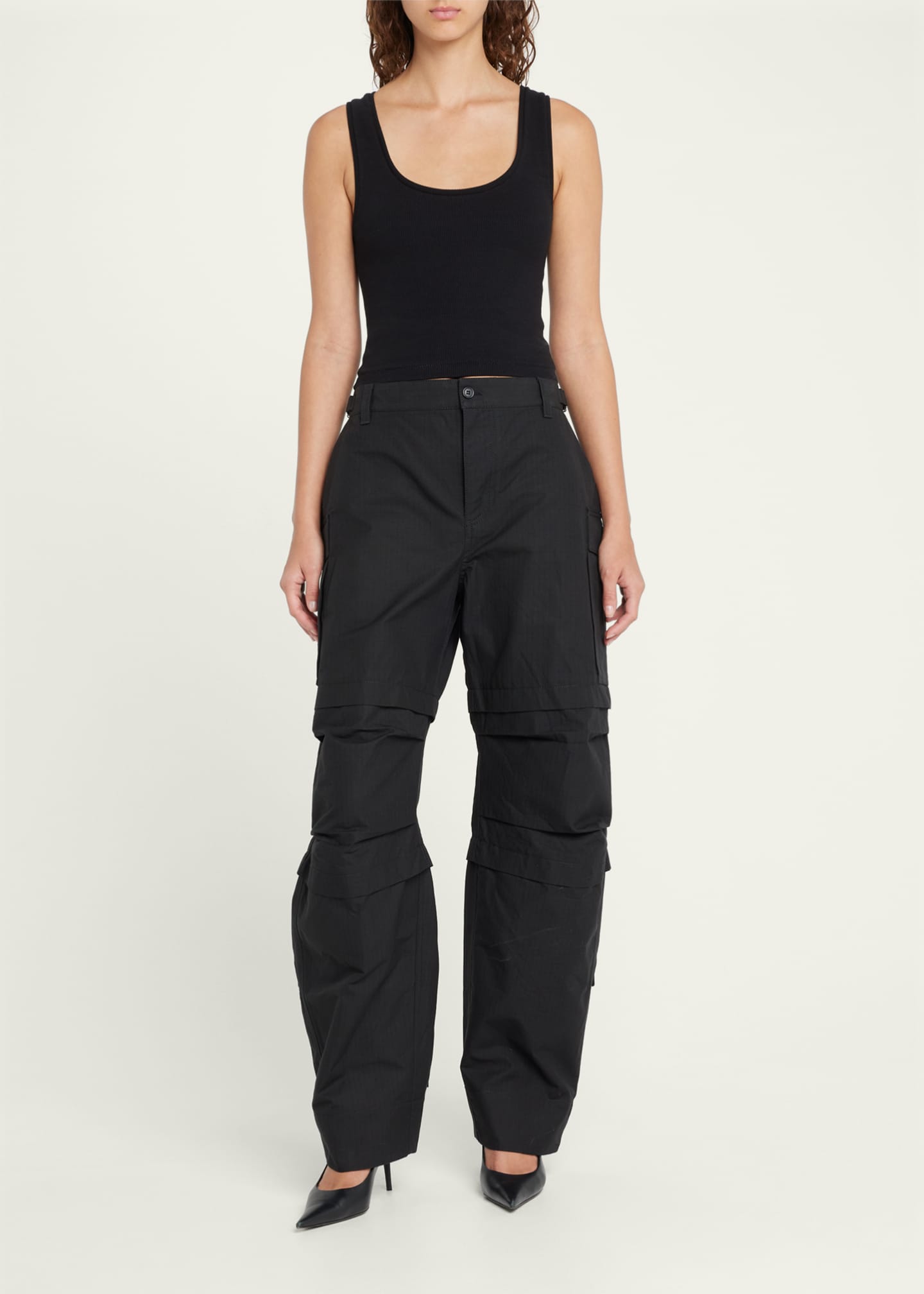 WARDROBE.NYC Cotton Cargo Pants