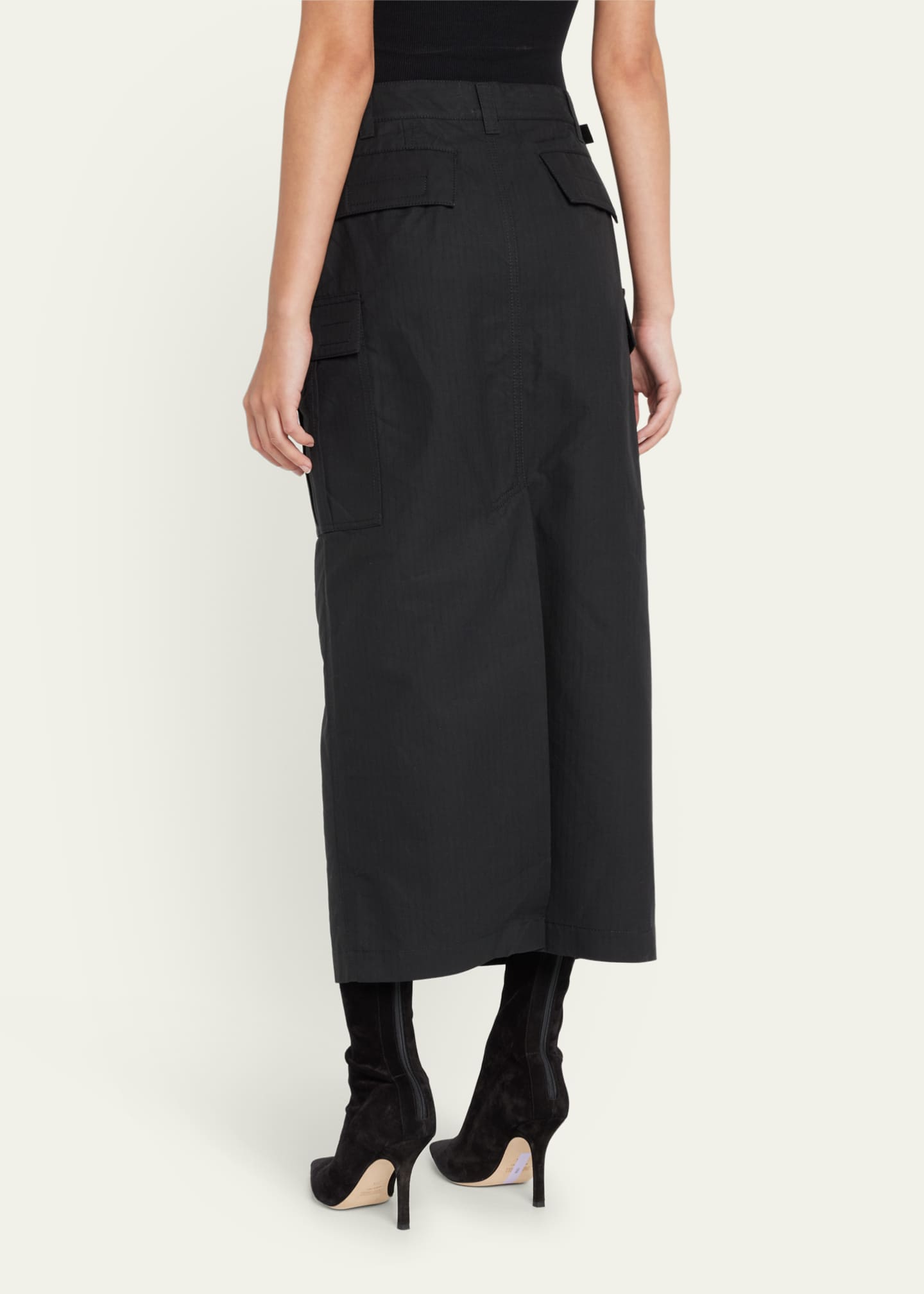 WARDROBE.NYC Cargo Pocket Skirt Bergdorf Goodman