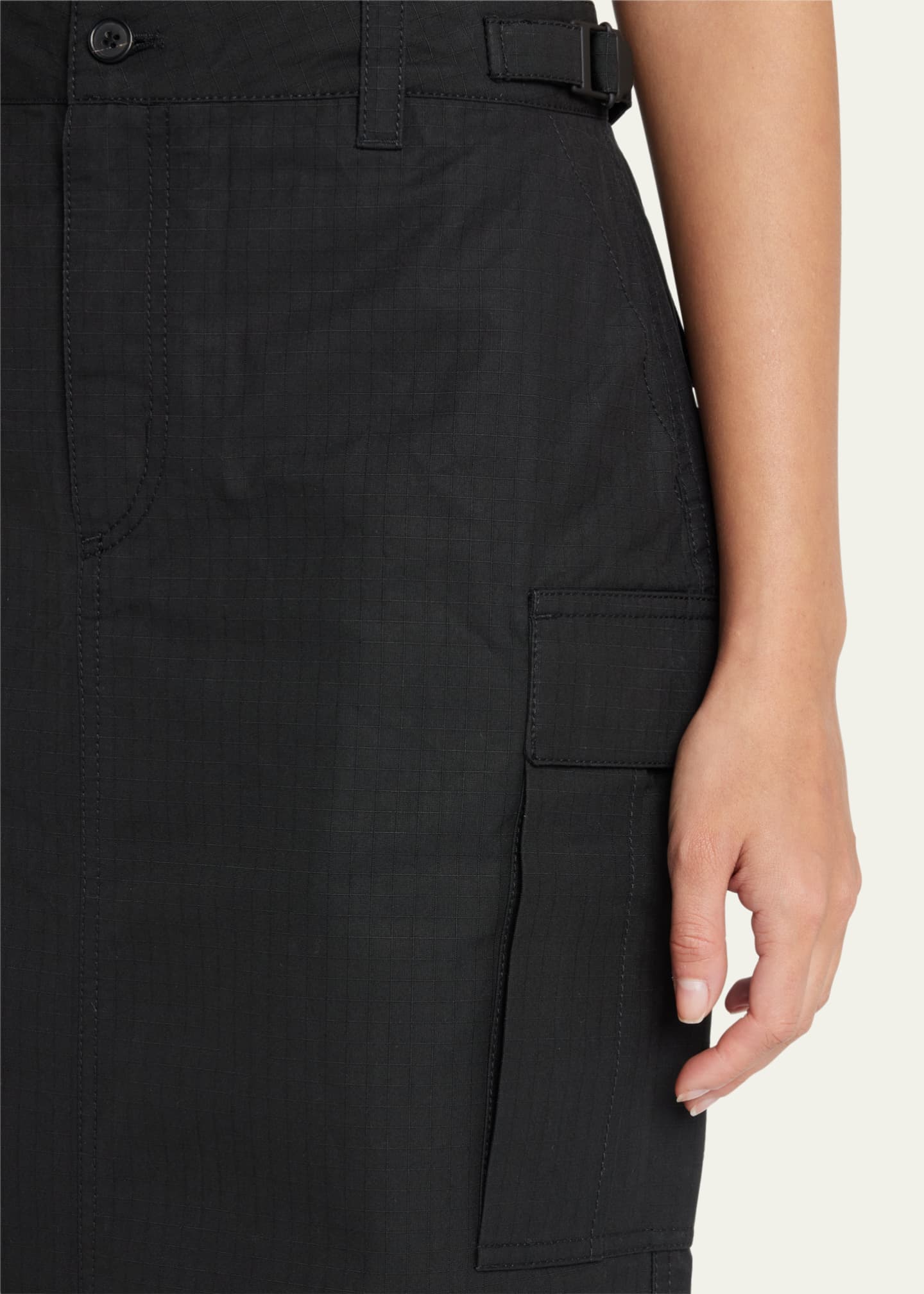 WARDROBE.NYC Cargo Pocket Skirt Bergdorf Goodman