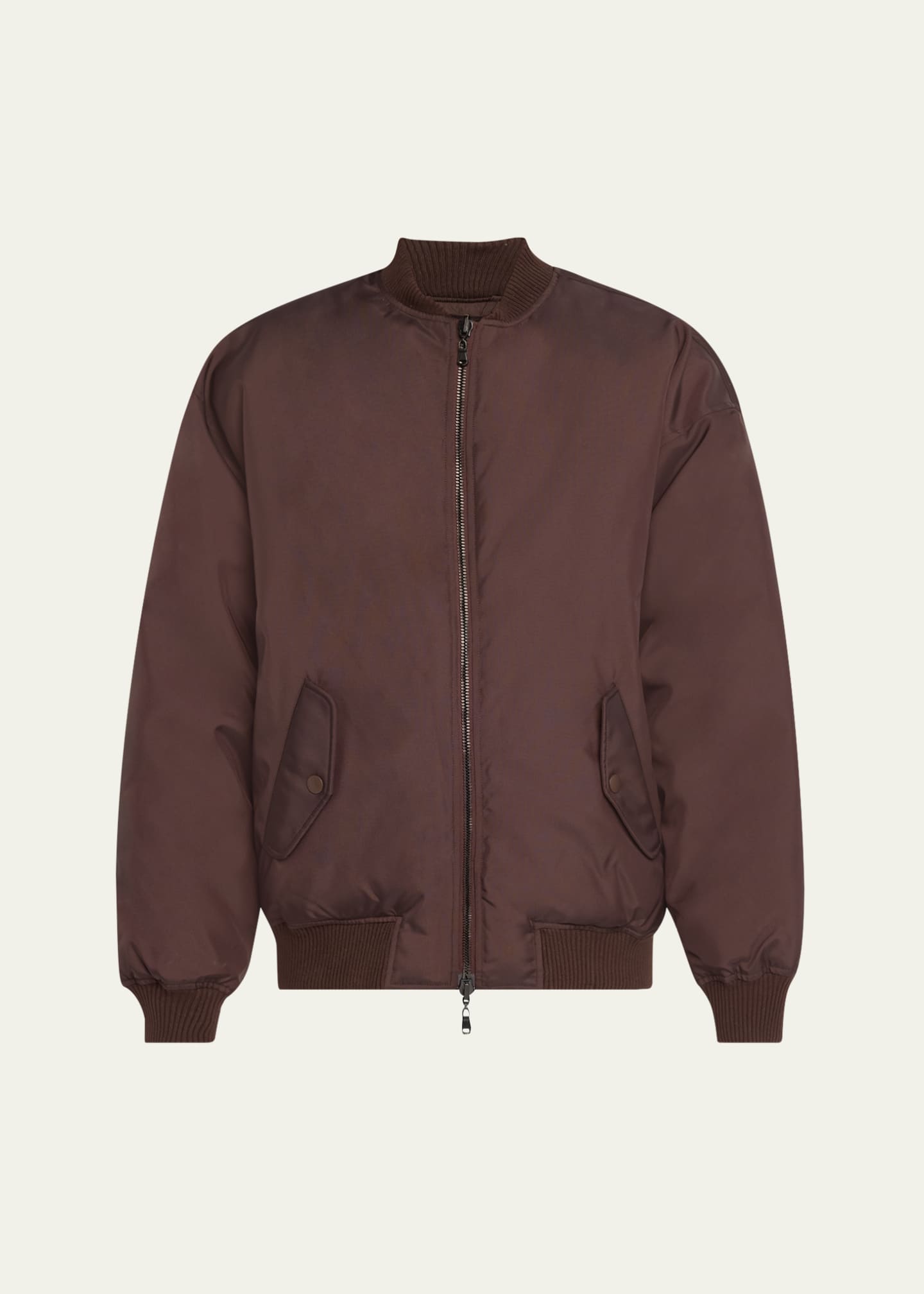 WARDROBE.NYC Nylon Reversible Bomber Jacket Image 1 of 5