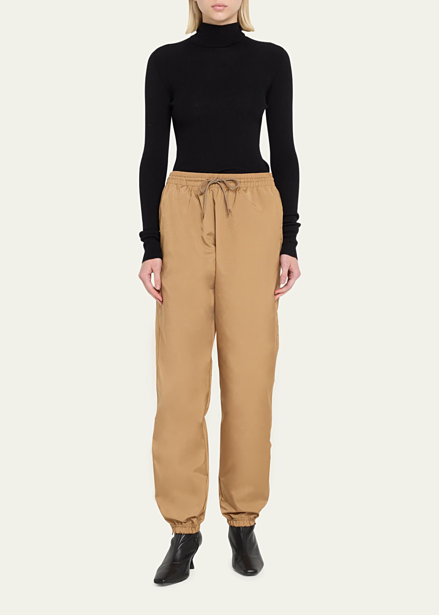 WARDROBE.NYC Utility Drawstring ZipCuff Pants Bergdorf Goodman
