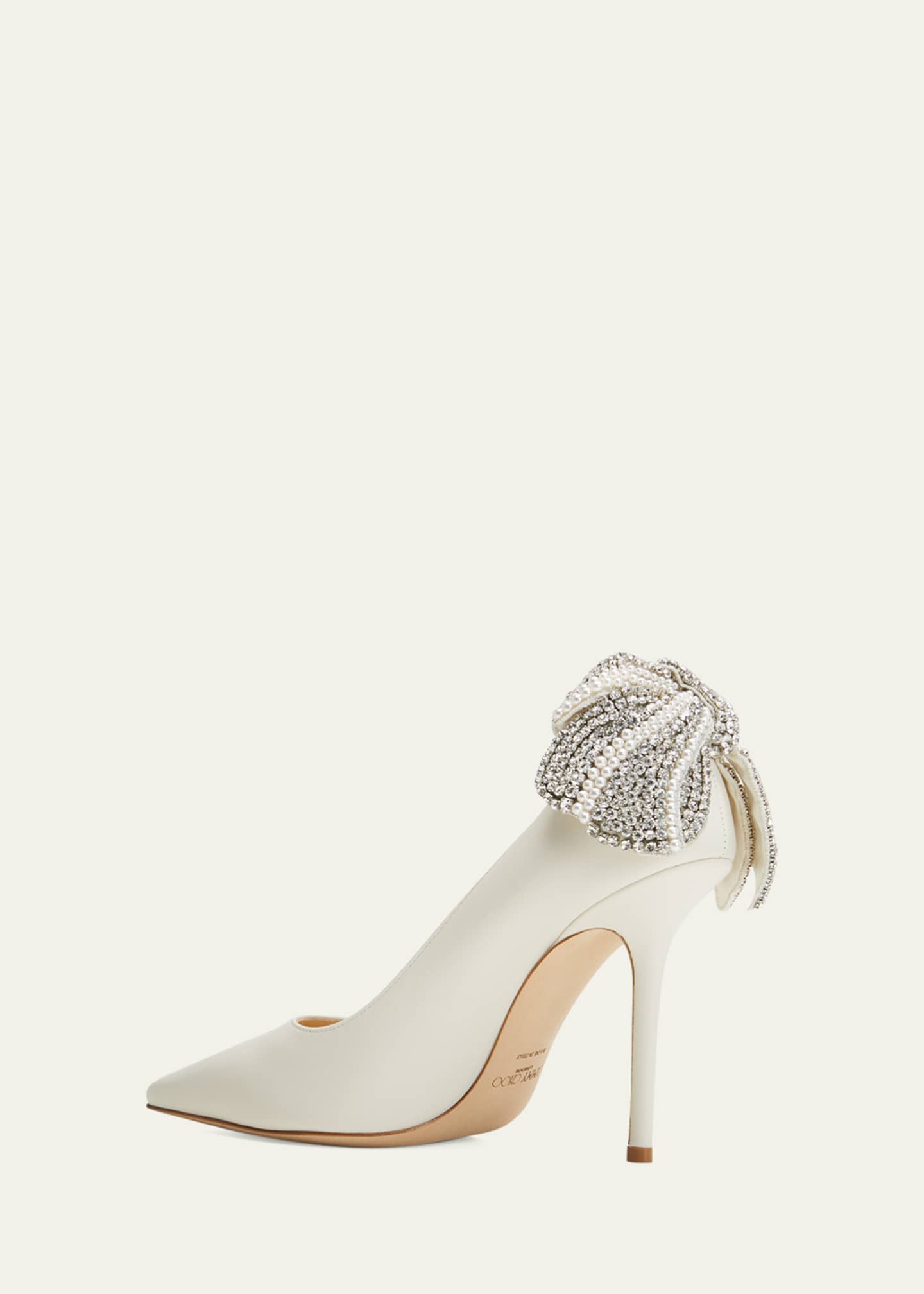 Love 100mm Crystal Flare Pumps
