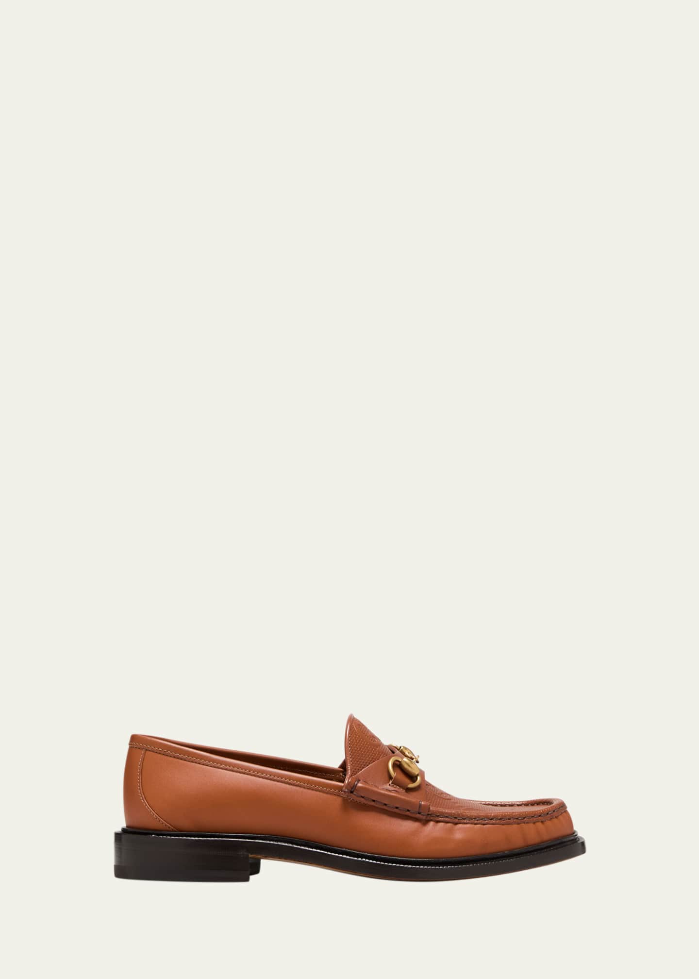 Gucci horsebit loafers goat hair slippers sales