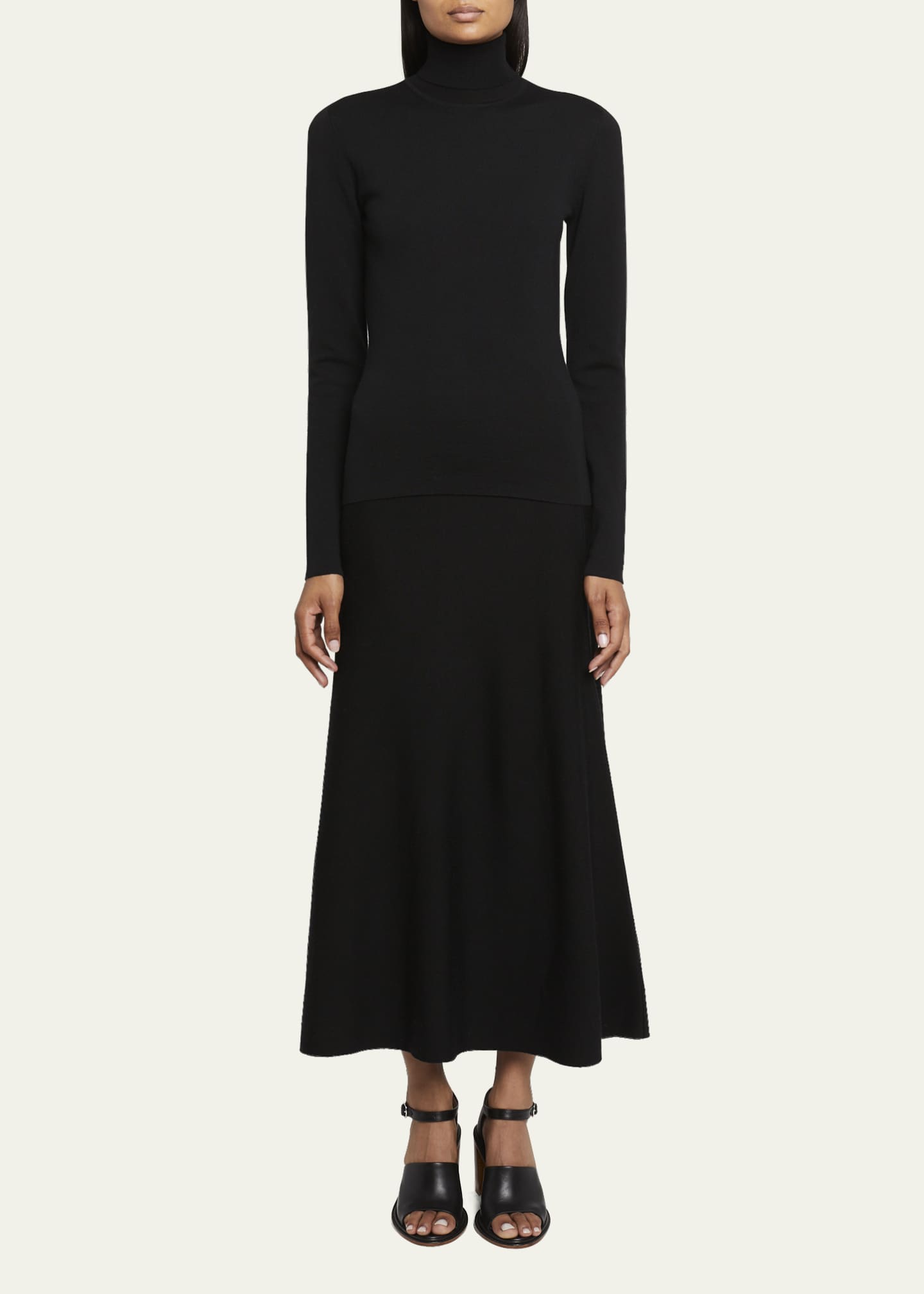 Gabriela Hearst May Wool-Cashmere Turtleneck Image 2 of 5