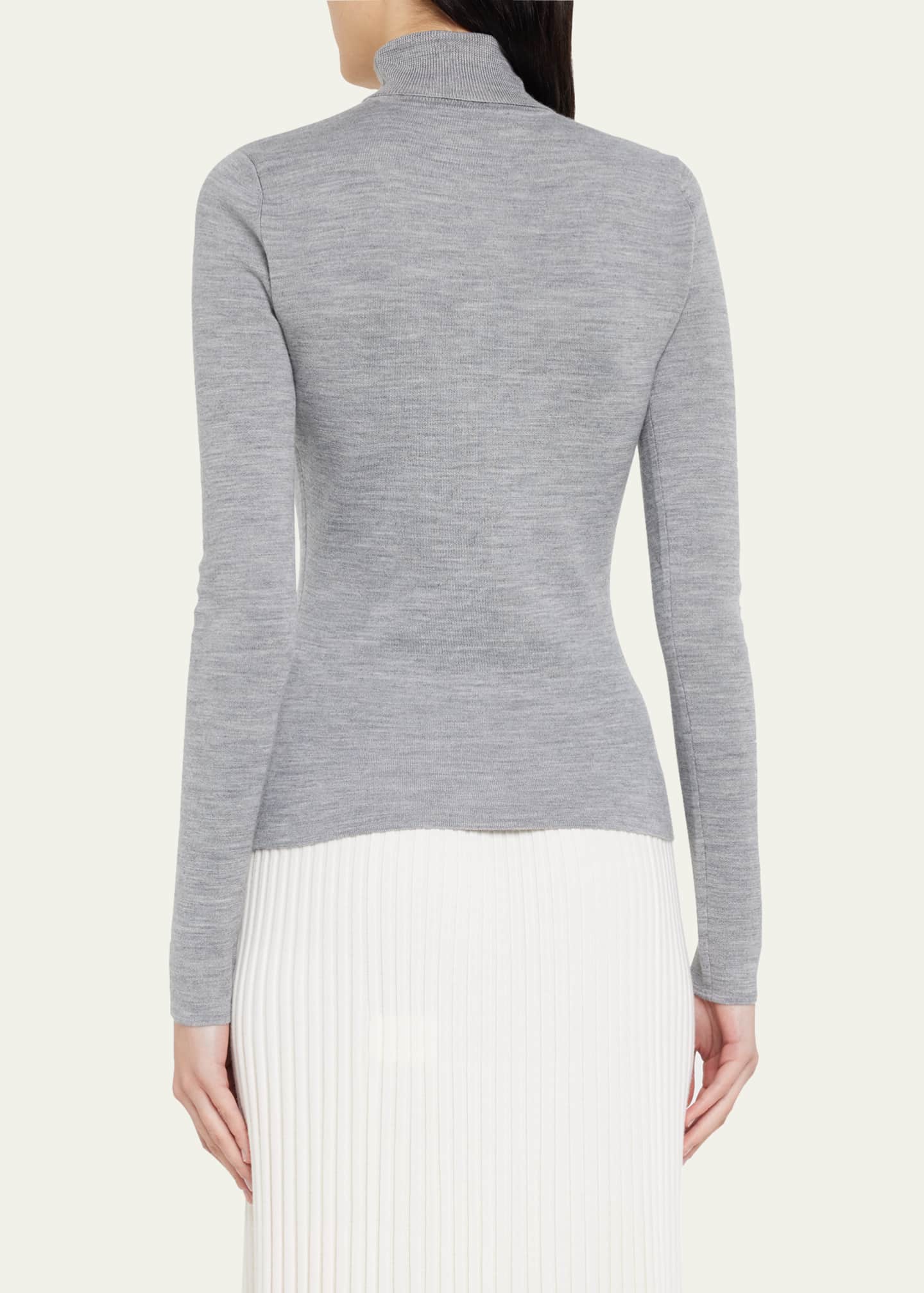 Gabriela Hearst May Wool-Cashmere Turtleneck Image 3 of 5