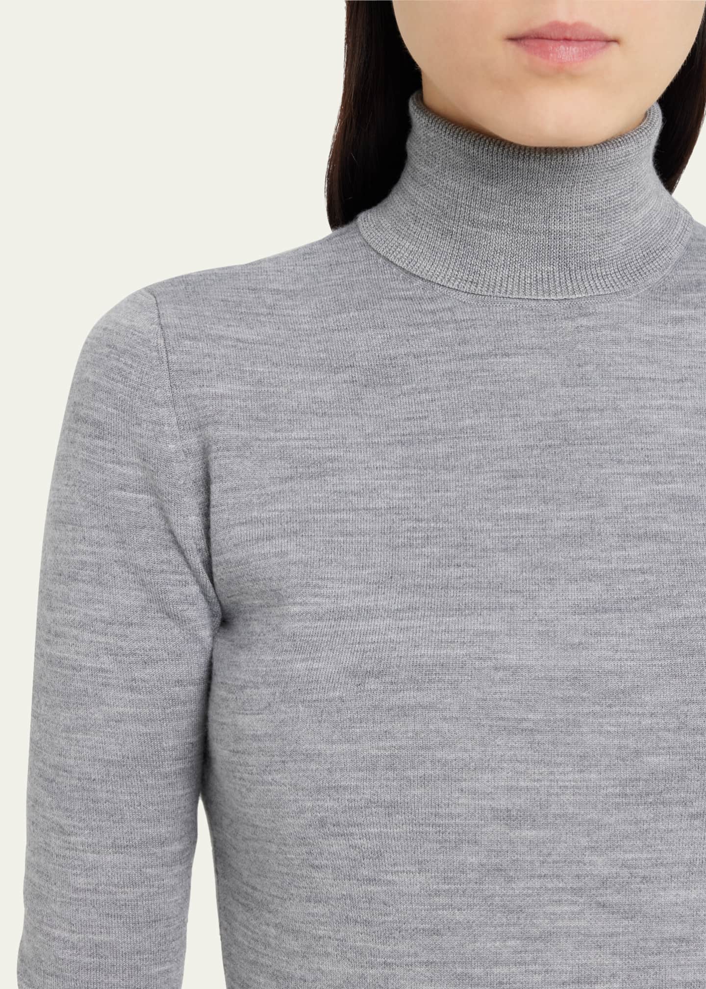 Gabriela Hearst May Wool-Cashmere Turtleneck Image 5 of 5