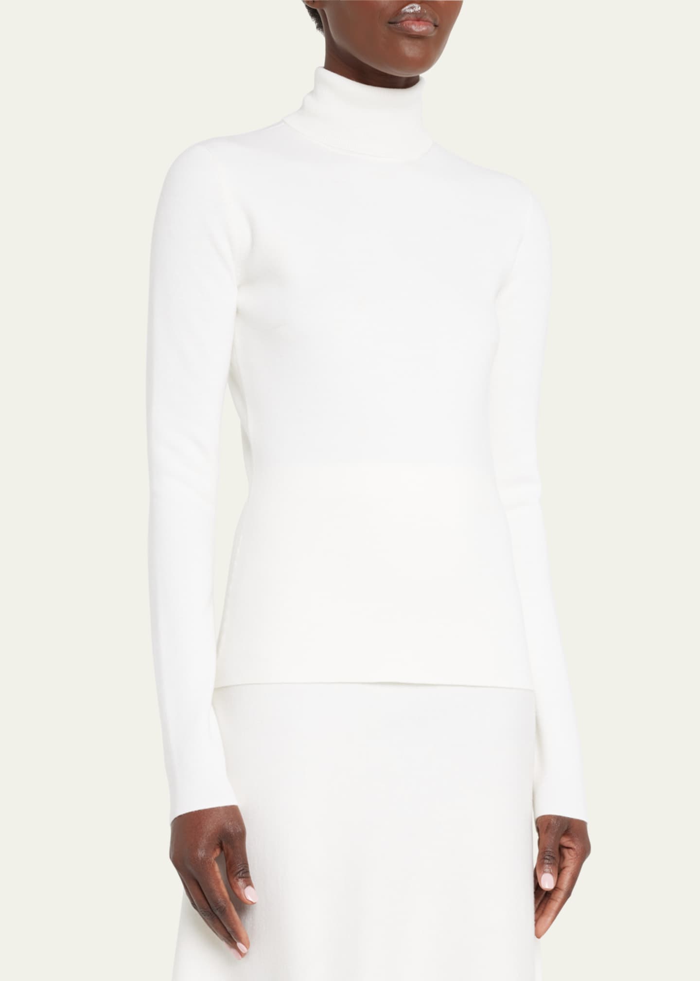 Gabriela Hearst May Wool-Cashmere Turtleneck Image 4 of 5