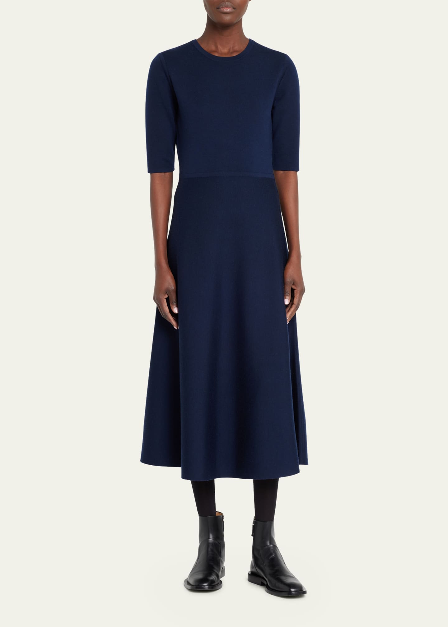 Gabriela Hearst Seymore Cashmere Blend Midi Dress - Bergdorf Goodman